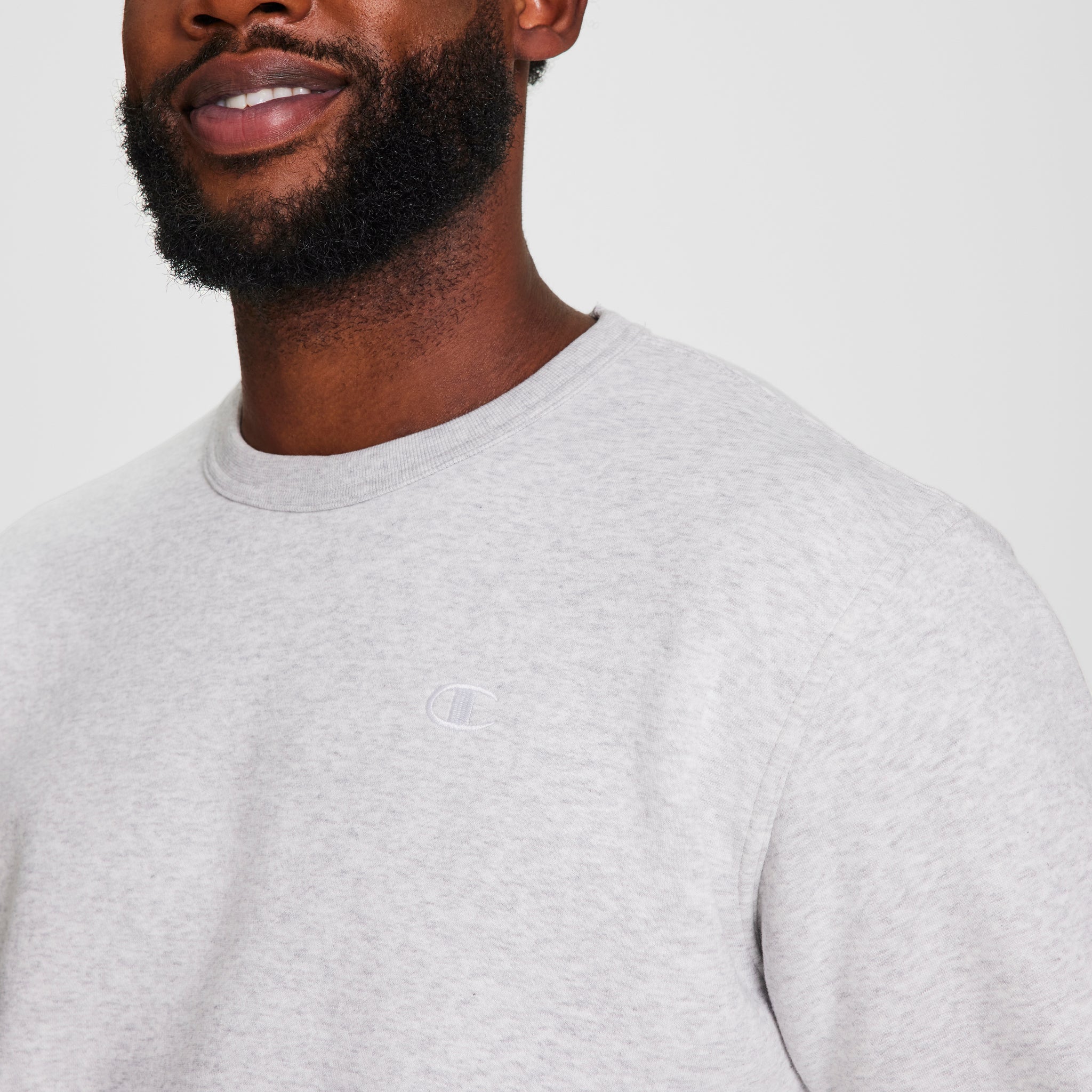 Champion Powerblend sweat col rond gris 3XL molleton