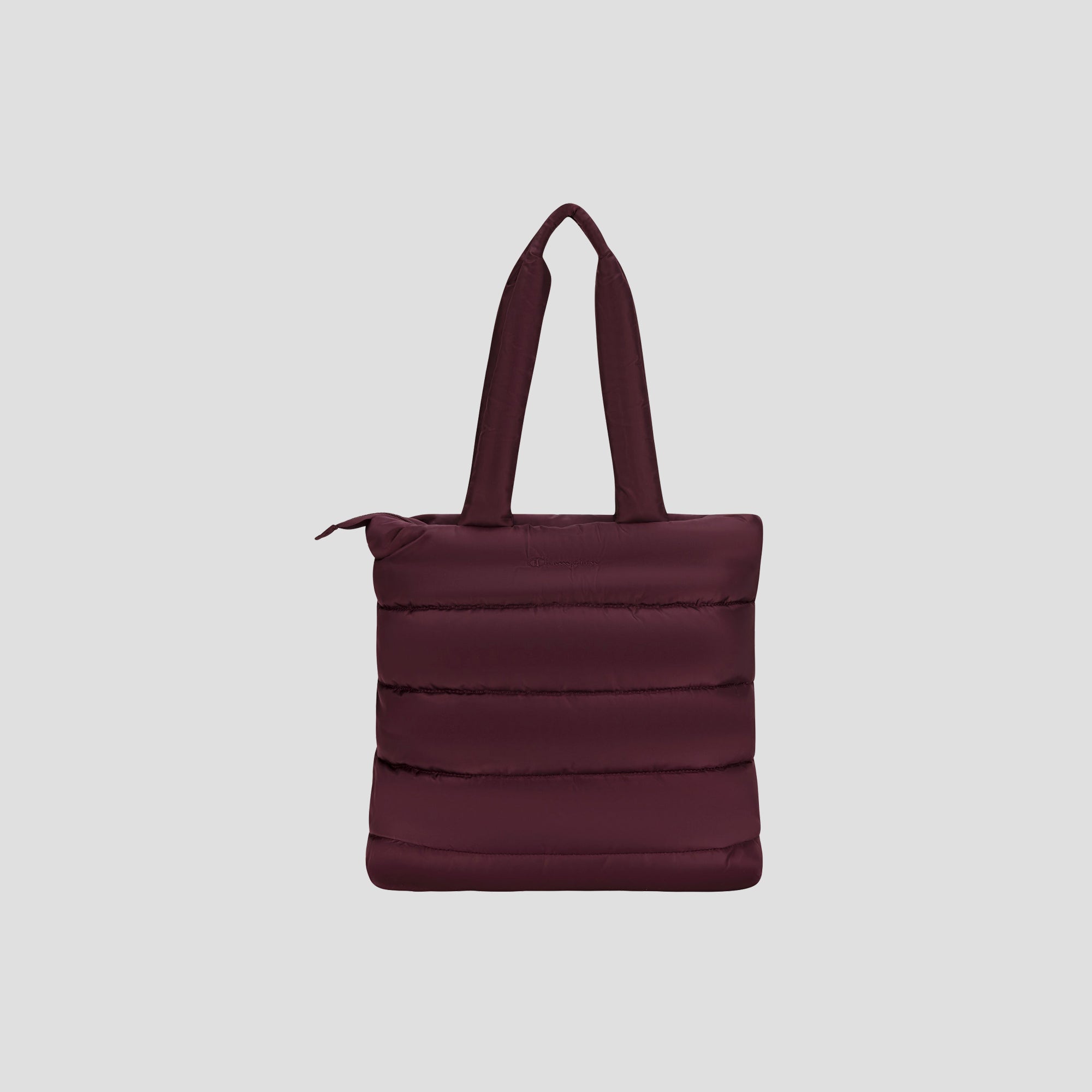 Champion Billie Sac tote matelasse rouge Medium Ruby