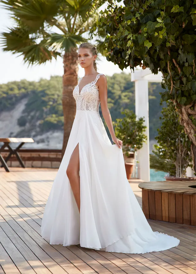 Hervé Paris Boho Destination Vesc robe de mariée bohème