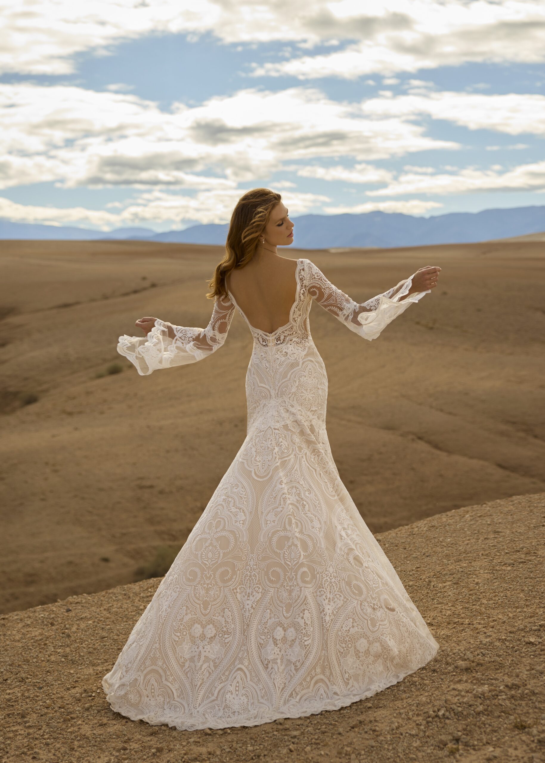 Hervé Paris Cherish Love Carter robe de mariée blanche