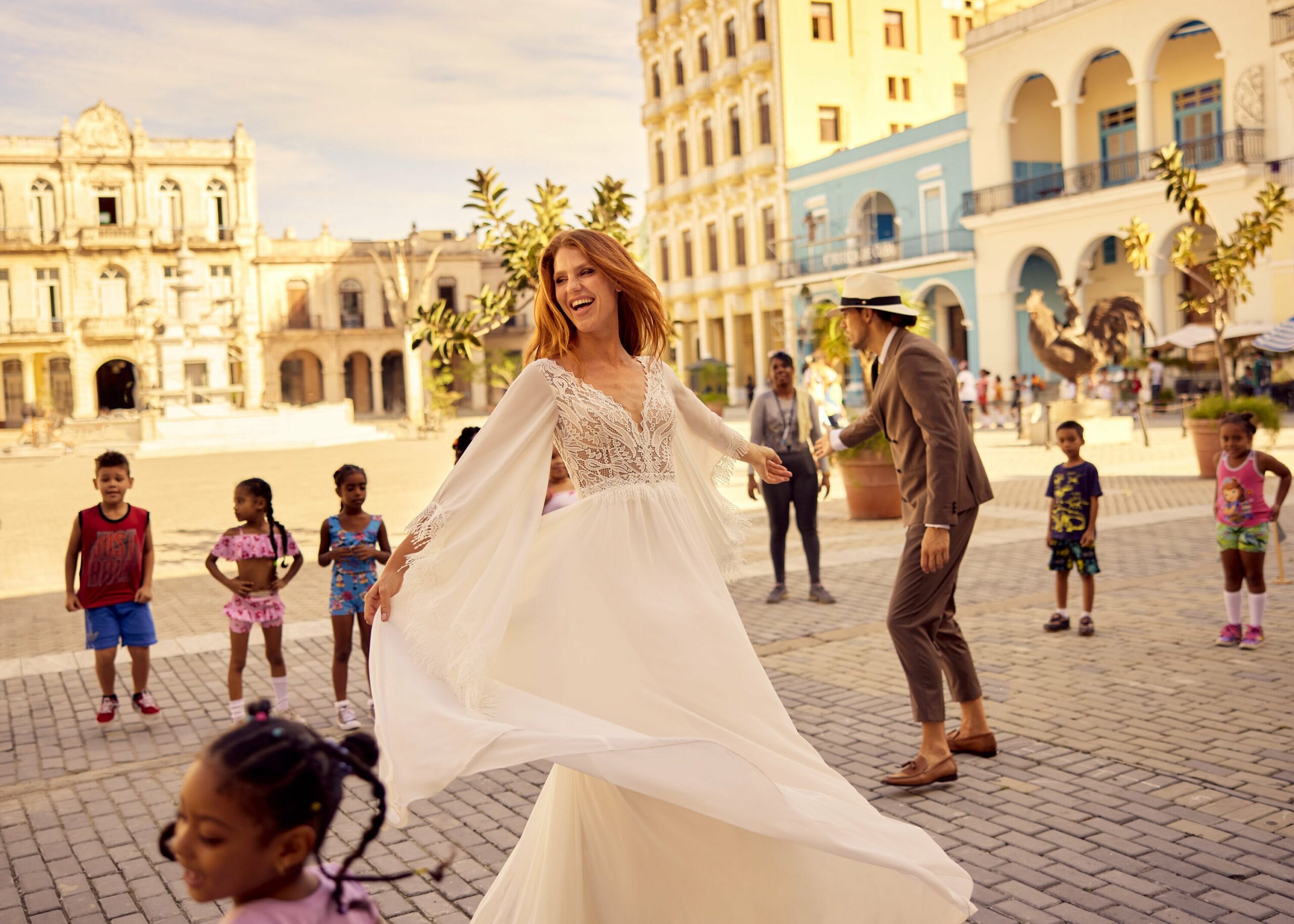 Hervé Paris Libre Collection Leo-A robe de mariée cérémonie