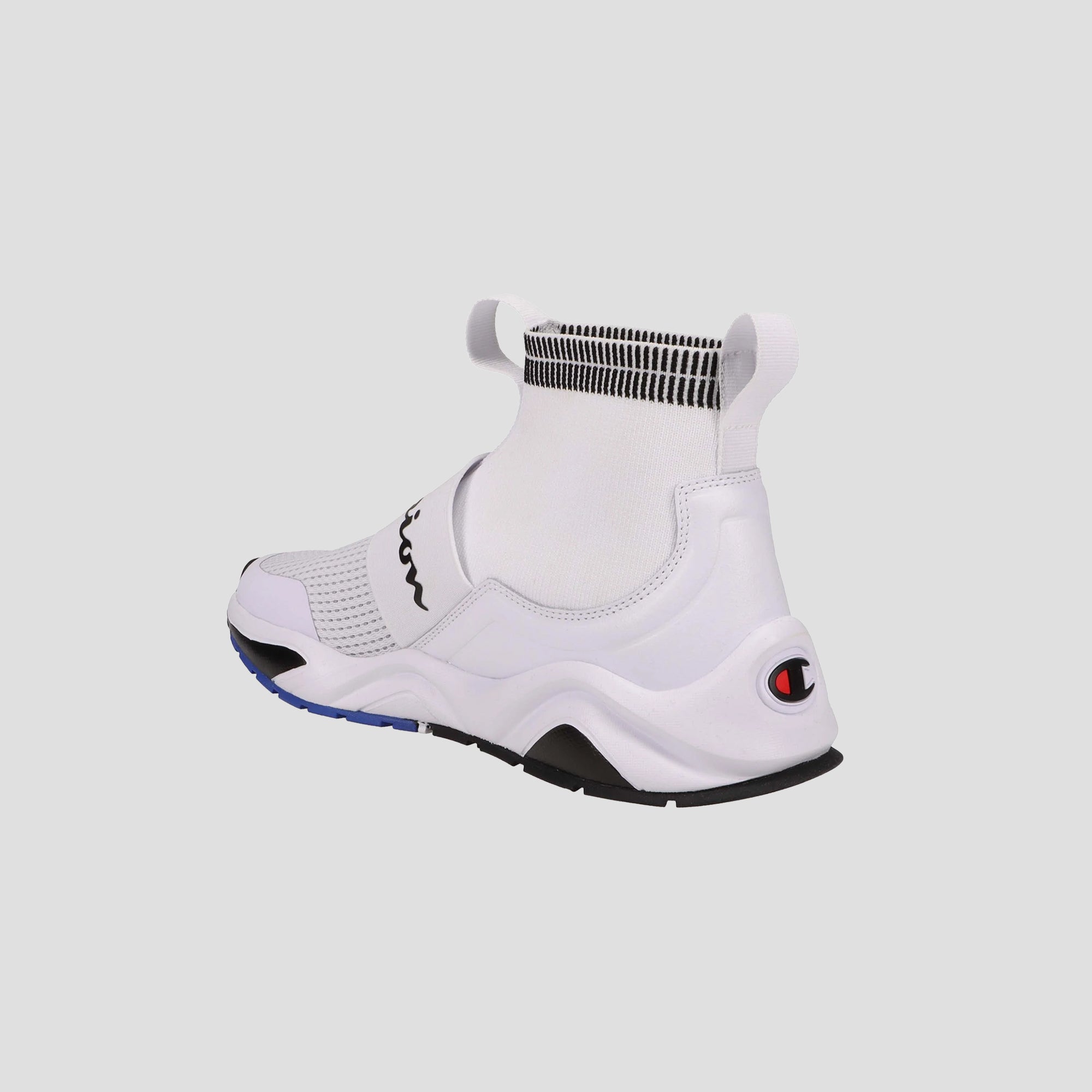 Champion Rally Pro baskets enfant blanc montantes knit