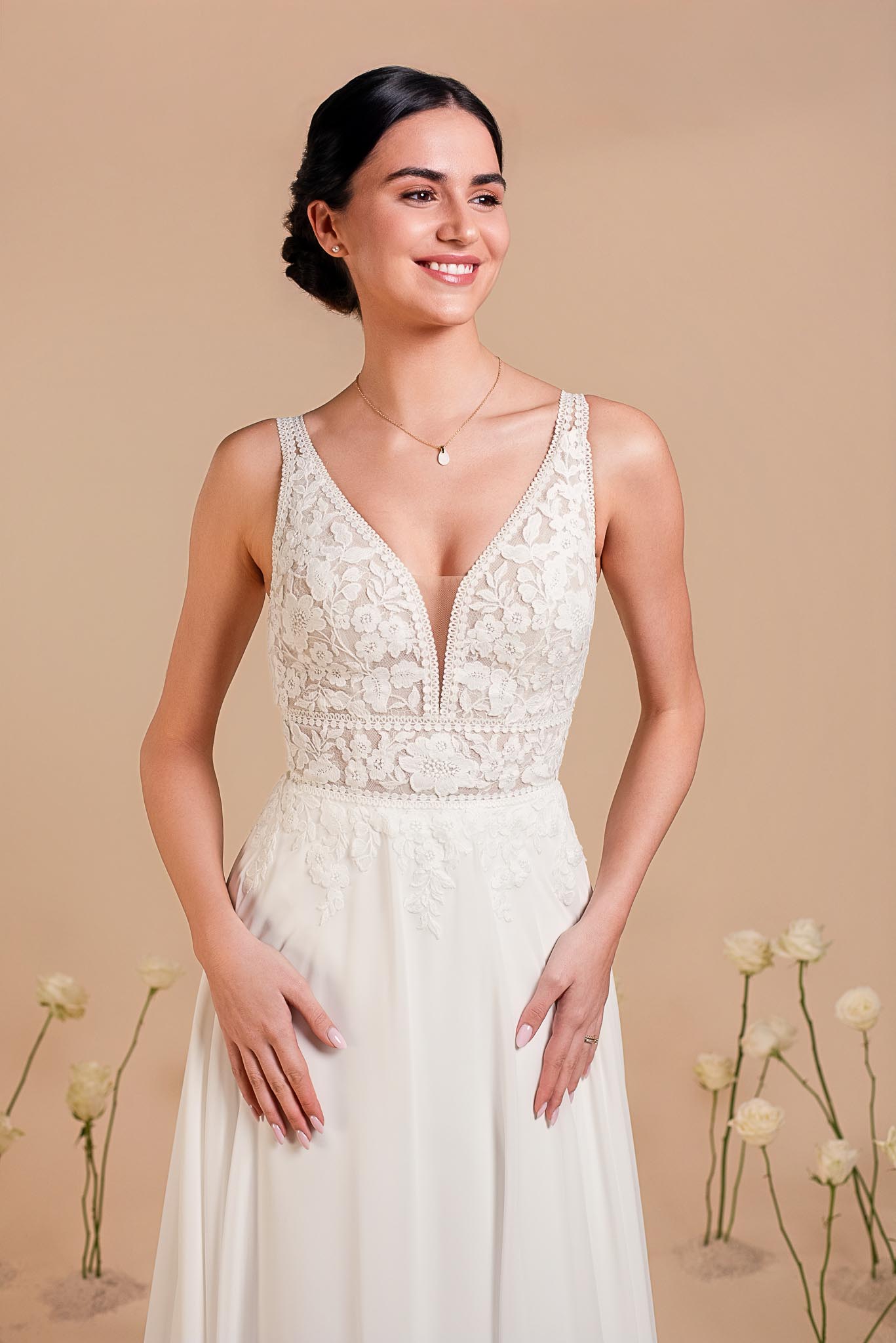 Le Jour de Notre Oui Ilka robe de mariée sirène ivoire
