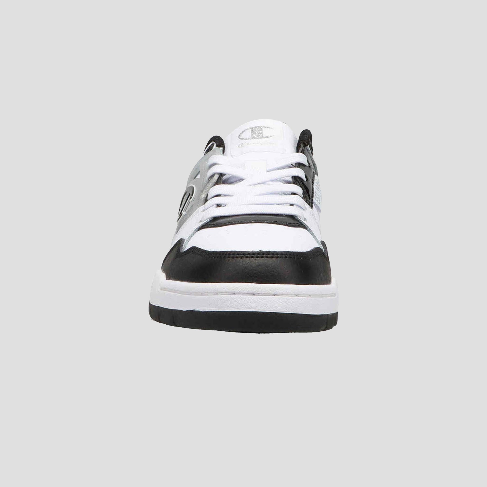 Champion 5-on-5 Low baskets femme blanc noir tige basse