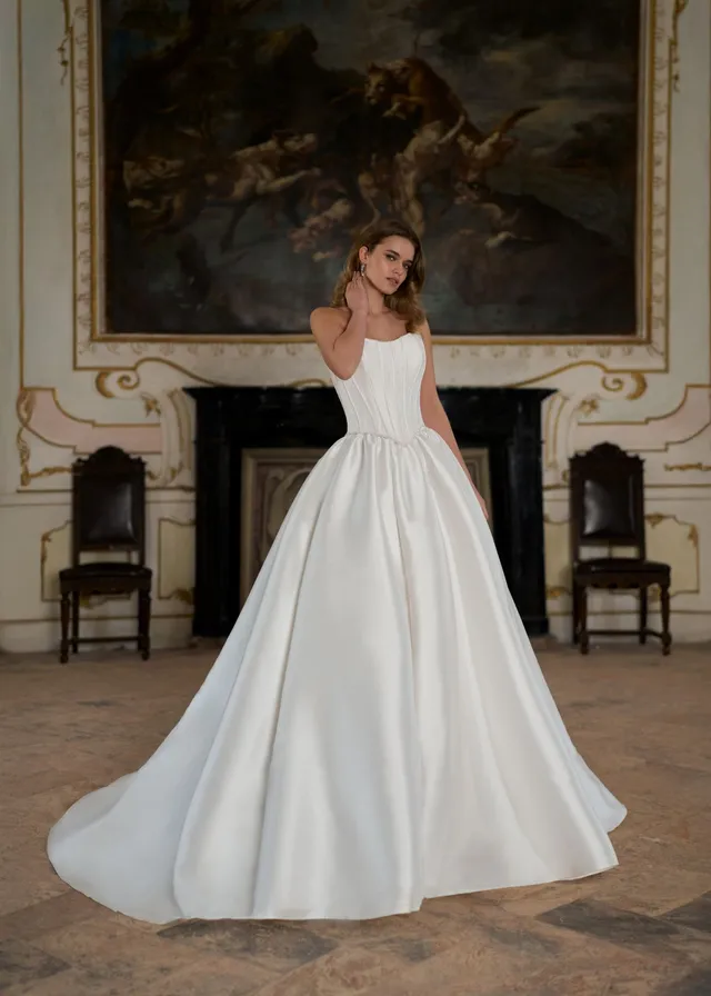 Hervé Paris Mix & Match Numa jupe de mariée blanche