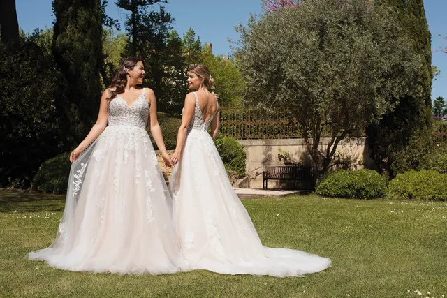 Le Jour de Notre Oui Isaline robe de mariée blanche
