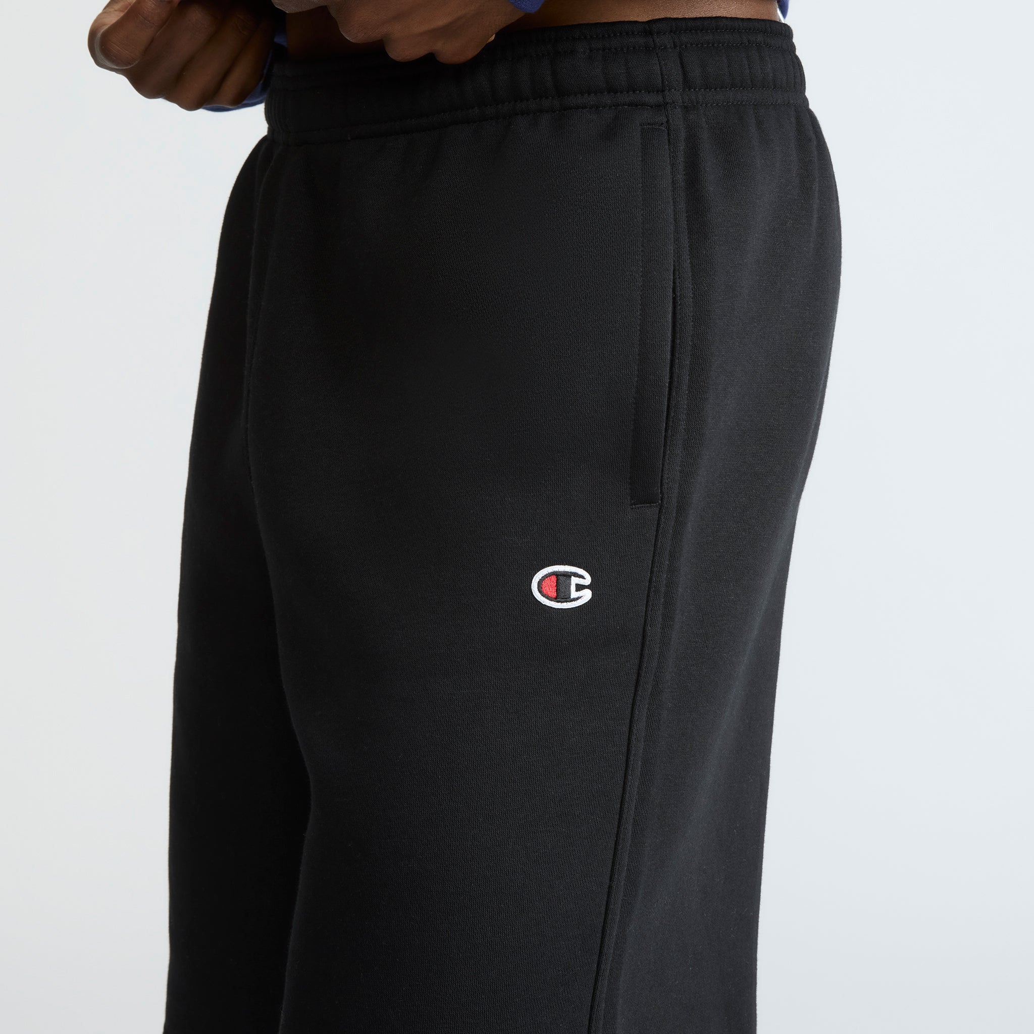 Champion Powerblend 10" Short molleton homme Noir coton