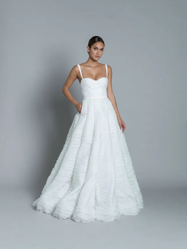 Rime Arodaky Bridal Prends ma Main combinaison mariée corset