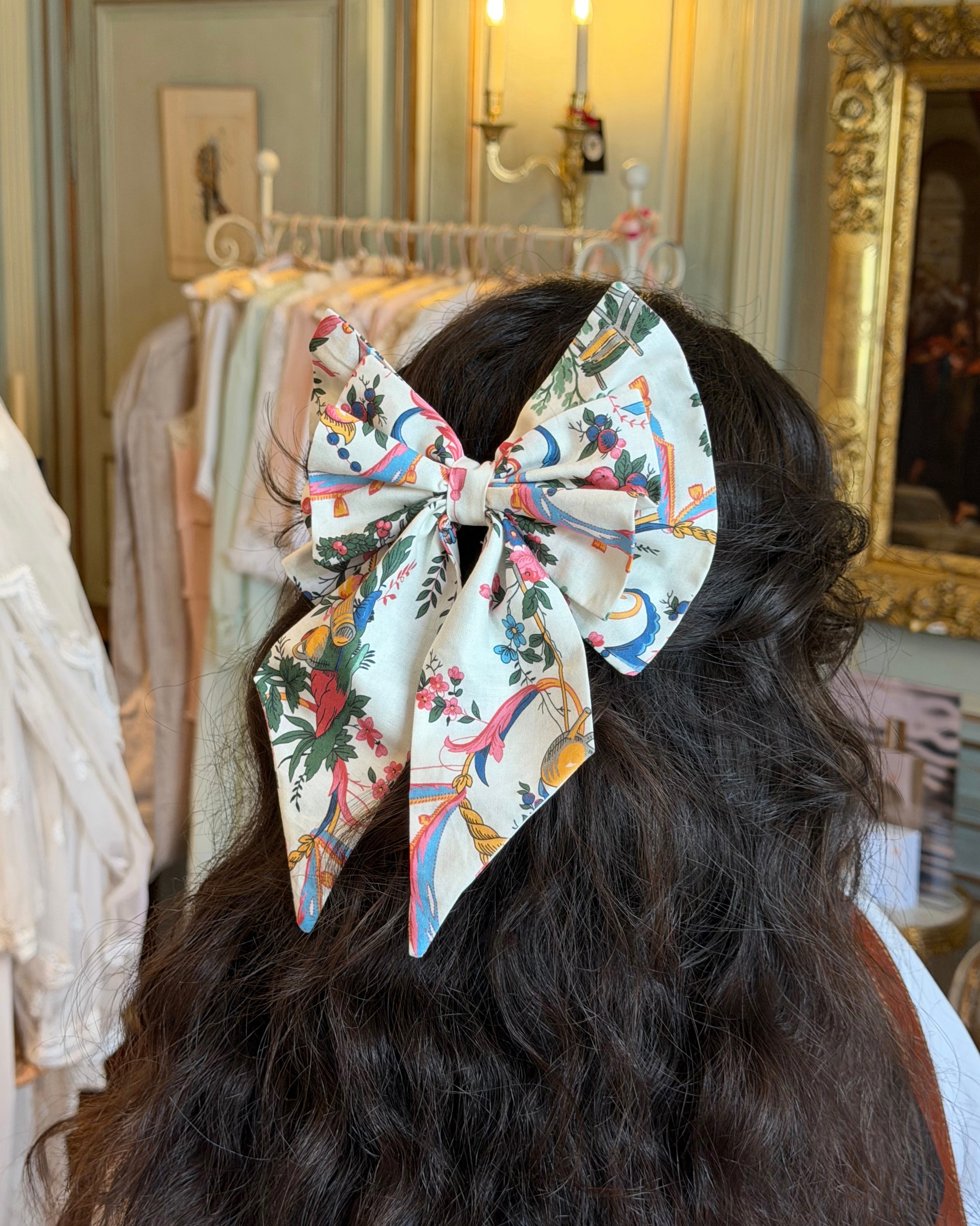 Solène Gisèle Couture nœud cheveux Vincennes coton