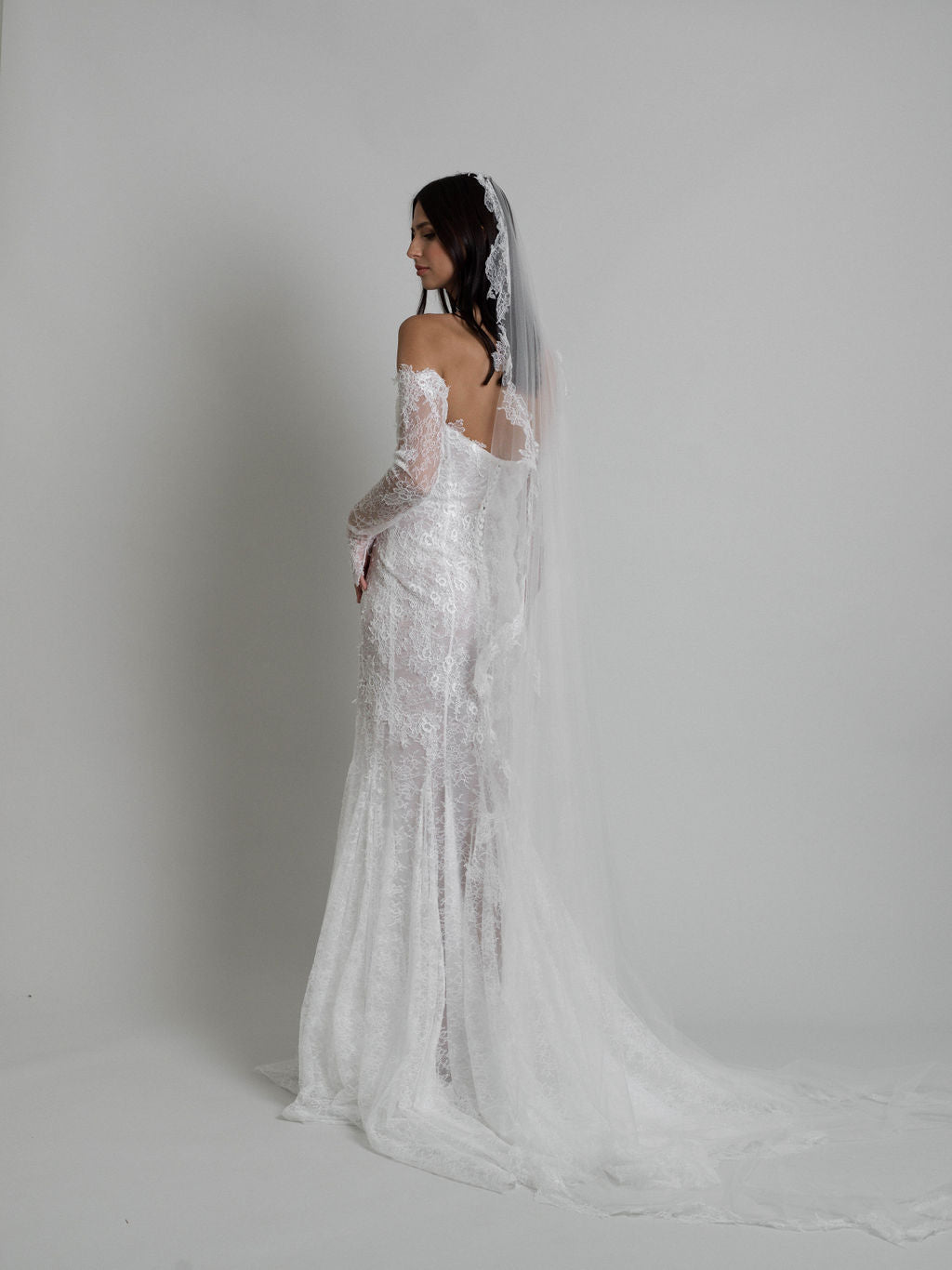 Rime Arodaky Bridal Infinity robe de mariée sirène dentelle