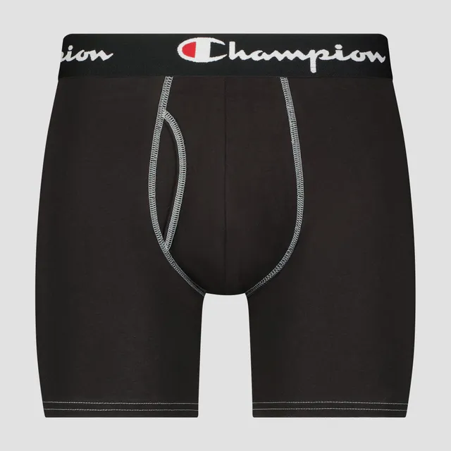 Champion 4Pk Cotton Stretch boxer homme assorti coton lot 4