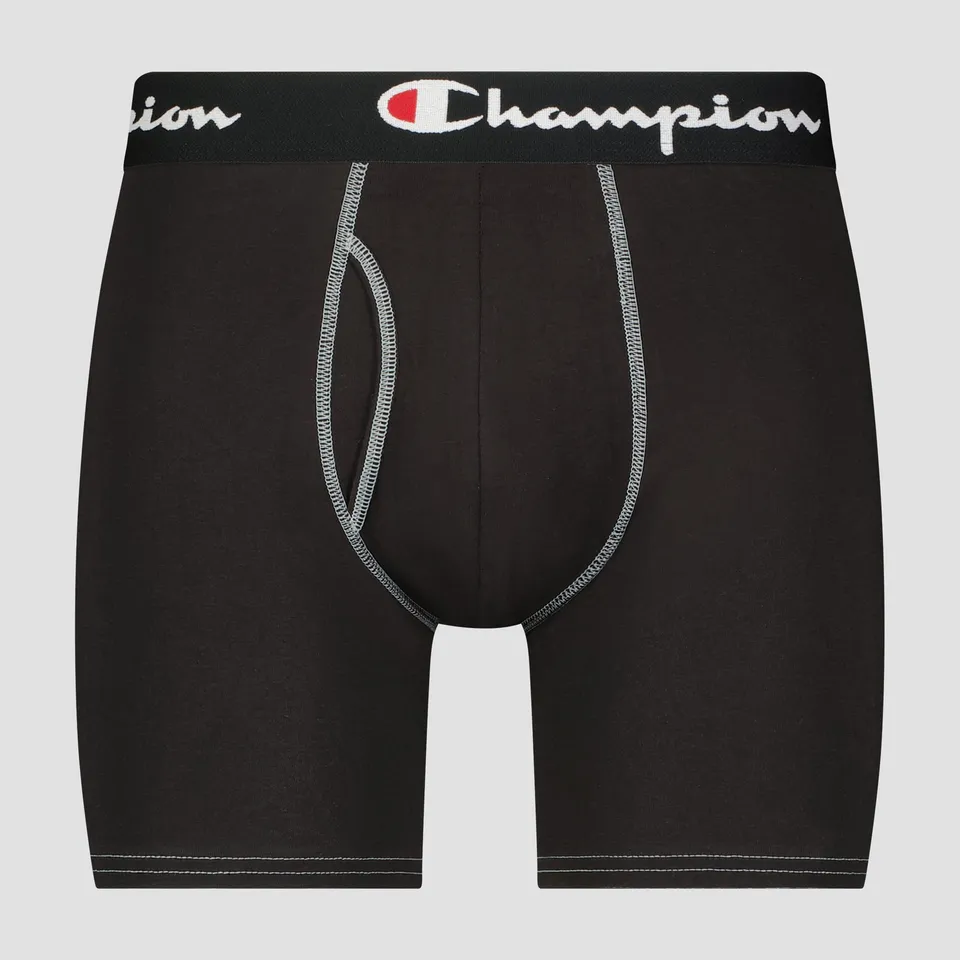 Champion 4Pk Cotton Stretch boxer homme assorti coton lot 4