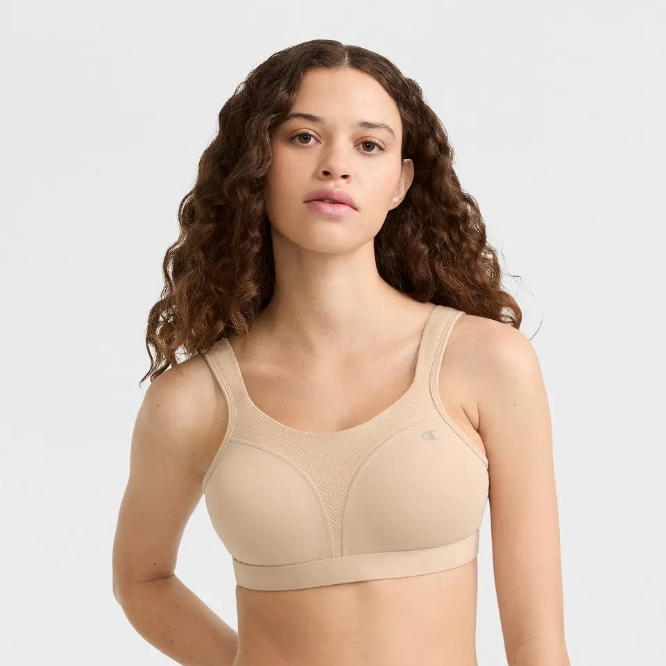 Champion Spot Comfort brassière sport Nude maintien fort