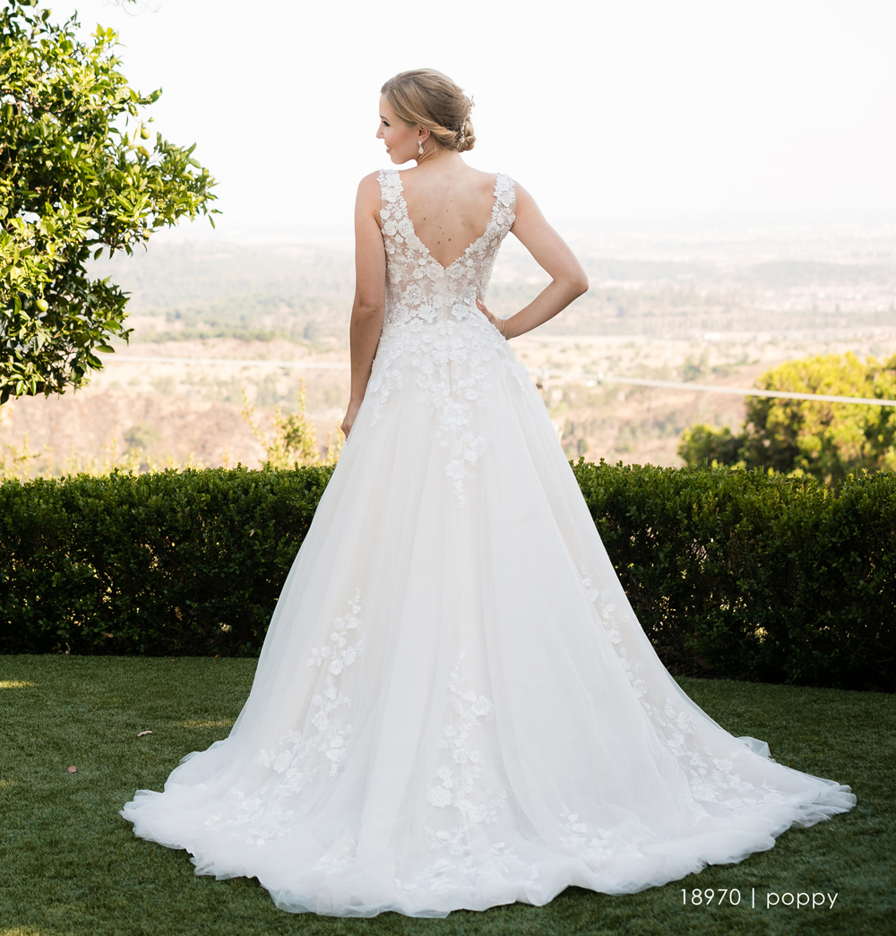 Le Jour de Notre Oui Poppy robe de mariée blanche
