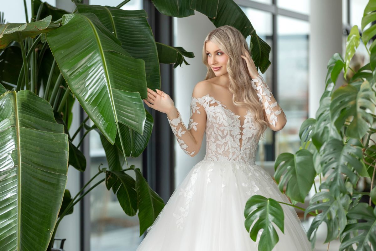 Le Jour de Notre Oui FÉE robe de mariée mousseline empire