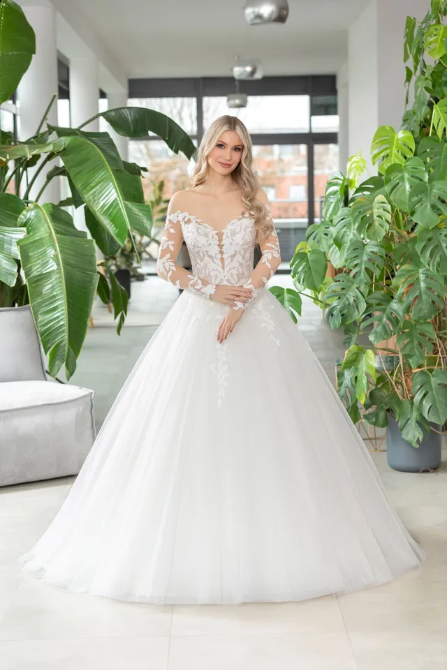 Le Jour de Notre Oui FÉE robe de mariée mousseline empire