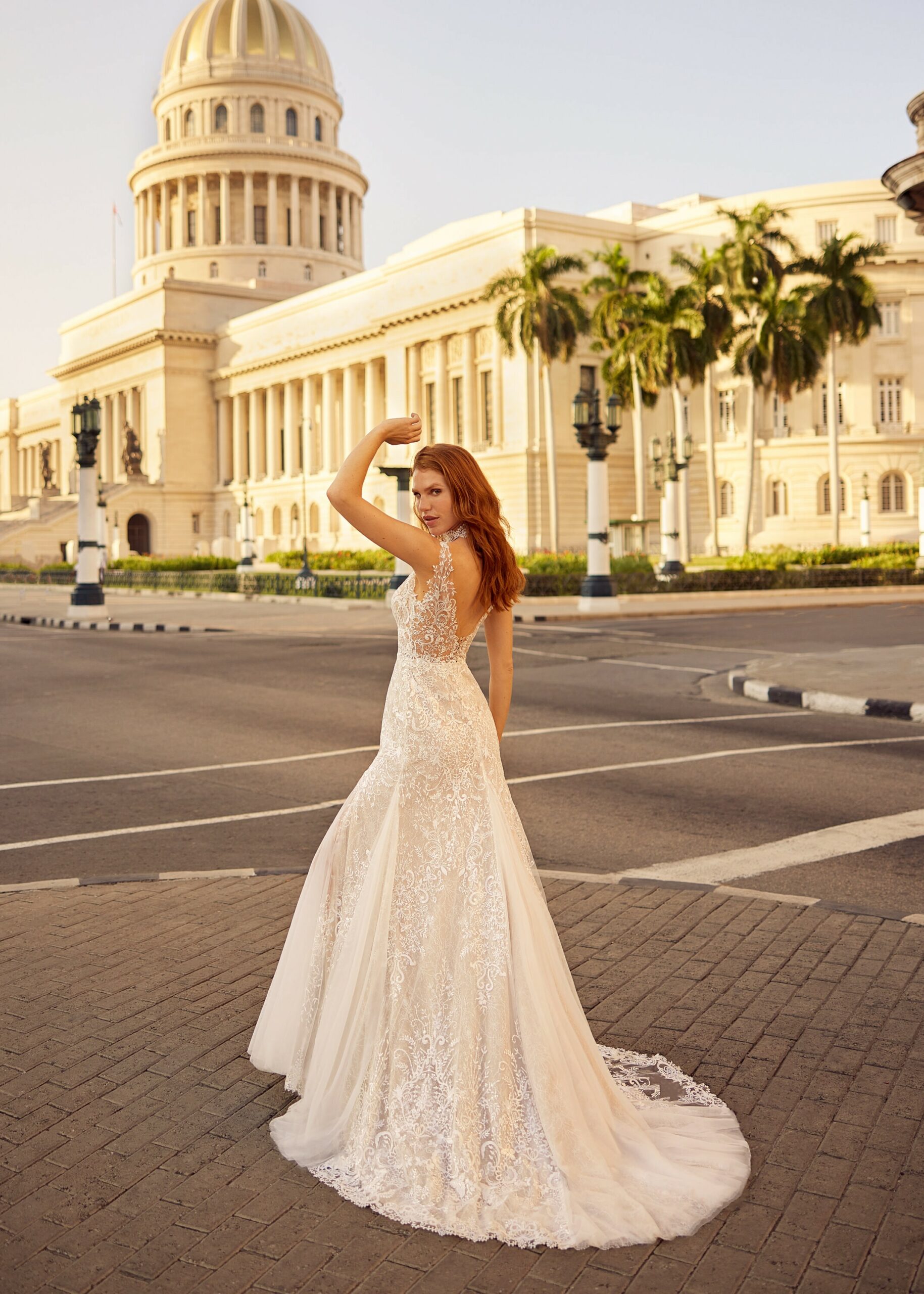 Hervé Paris Libre Luella-Z robe de mariée sirène