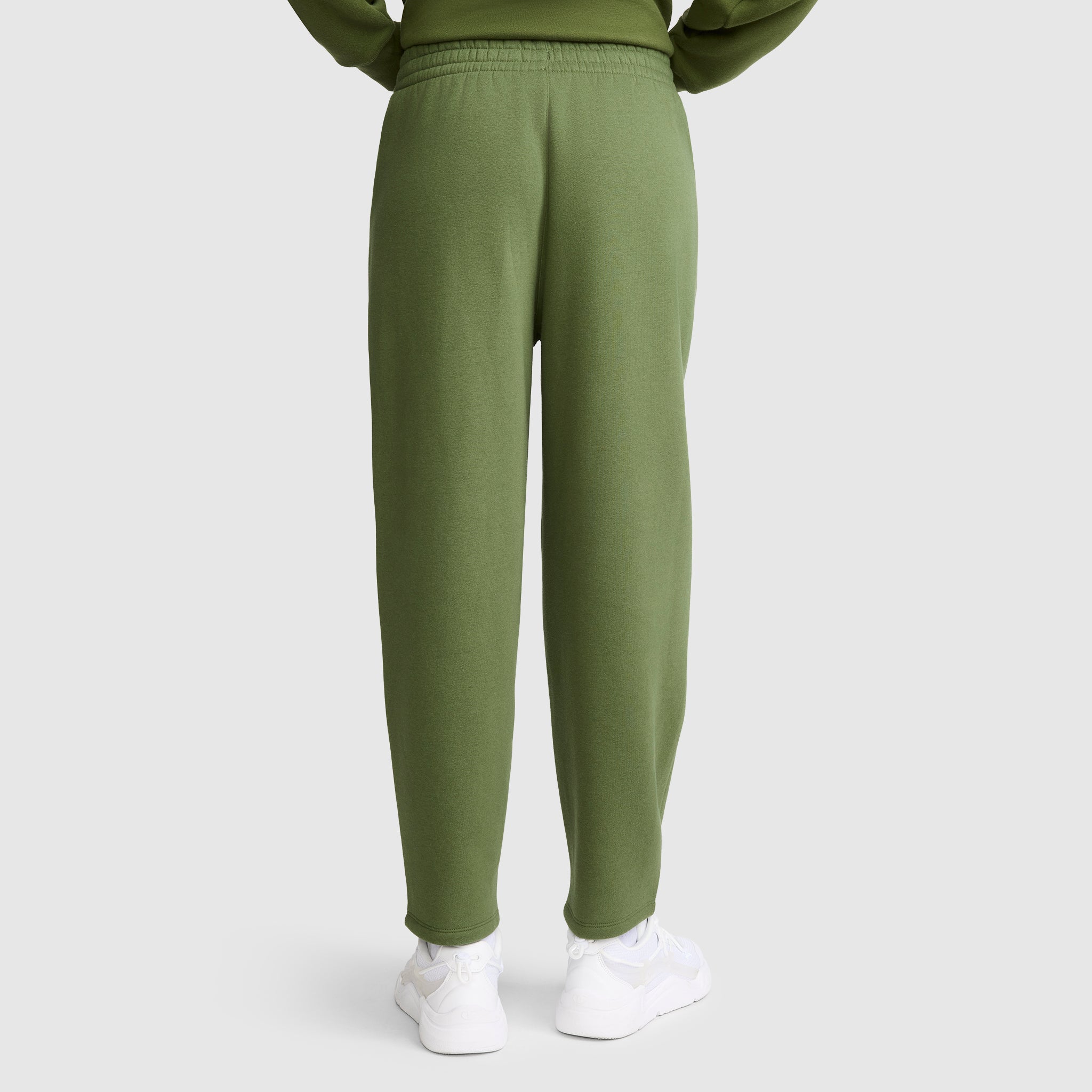 Champion Barrel Leg pantalon molleton vert Chive femme