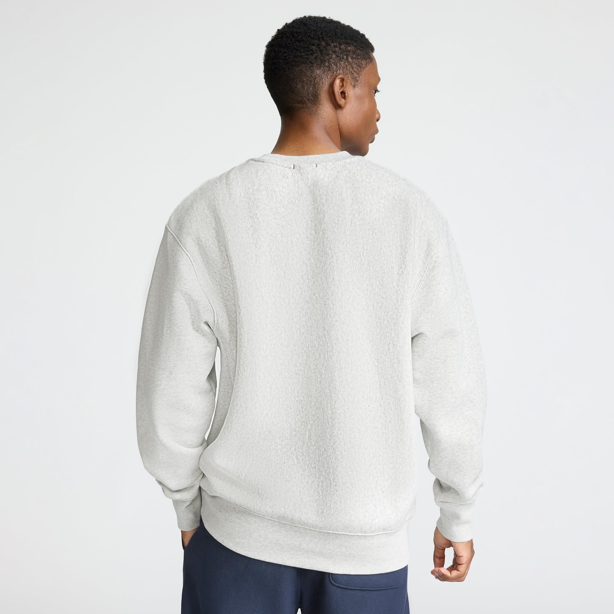 Champion Reverse Weave sweatshirt gris logo C molleton lourd