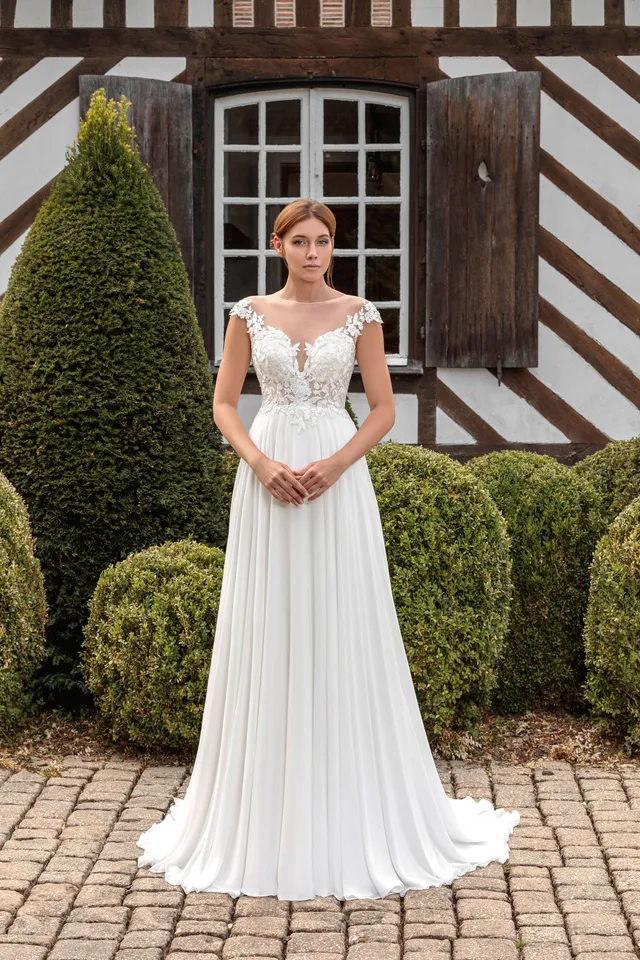 Le Jour de Notre Oui Robes de mariée OPHÉLIE robe dentelle