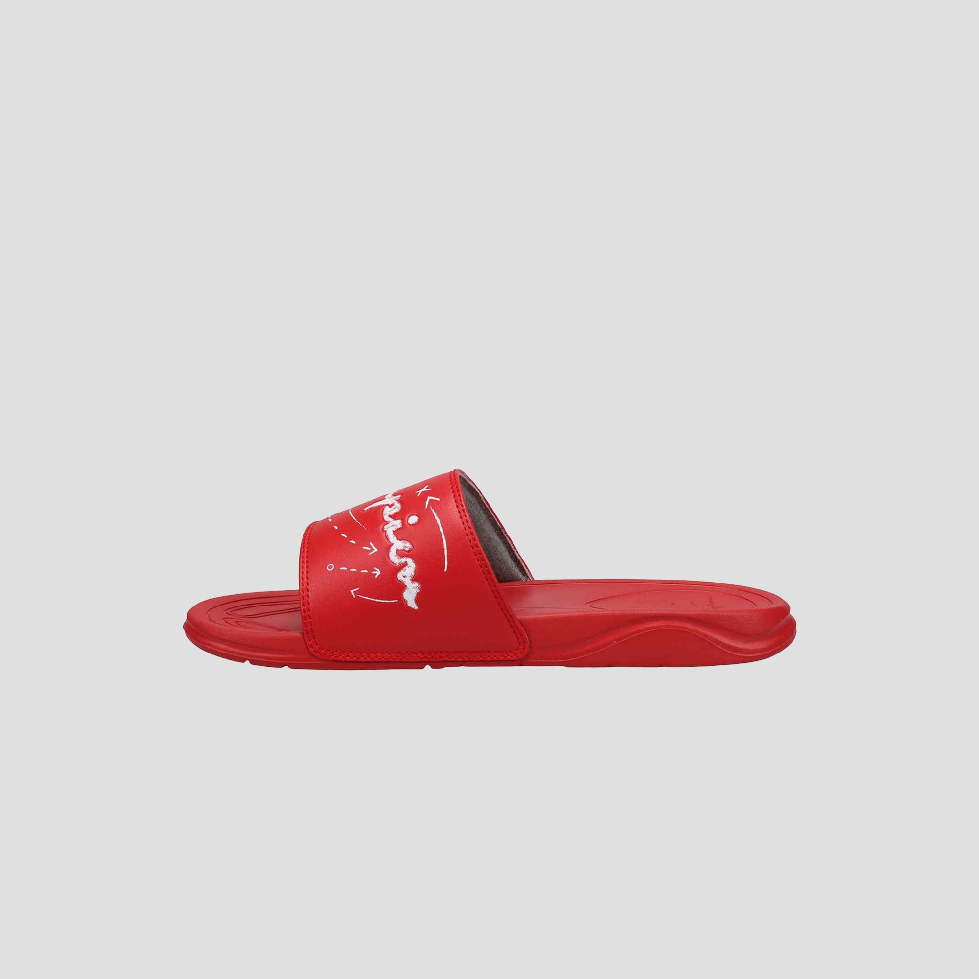 Champion Mega SFB Slide claquettes homme rouge