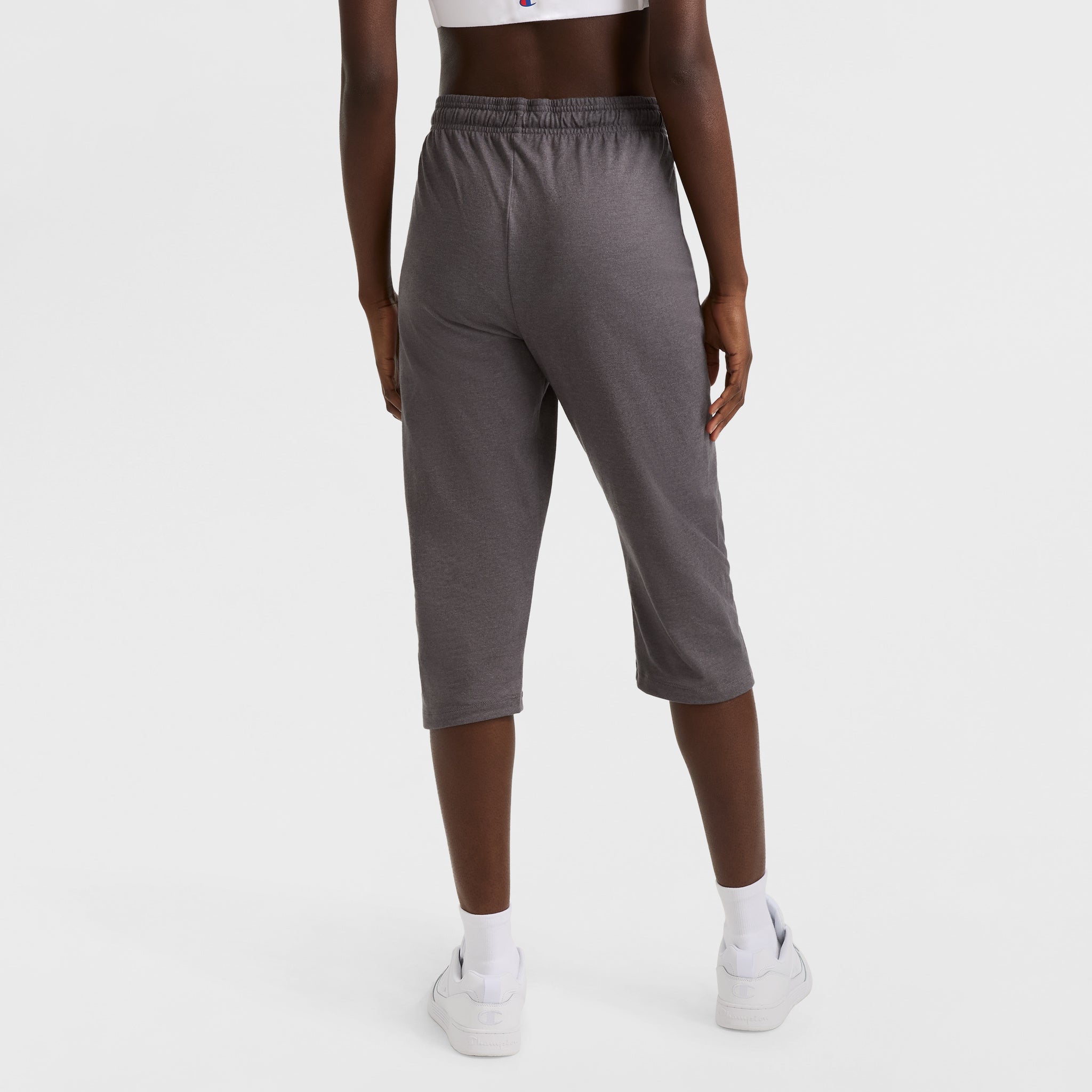 Champion Lightweight Lounge Capri Pantalon Capri Granite Heather Coton