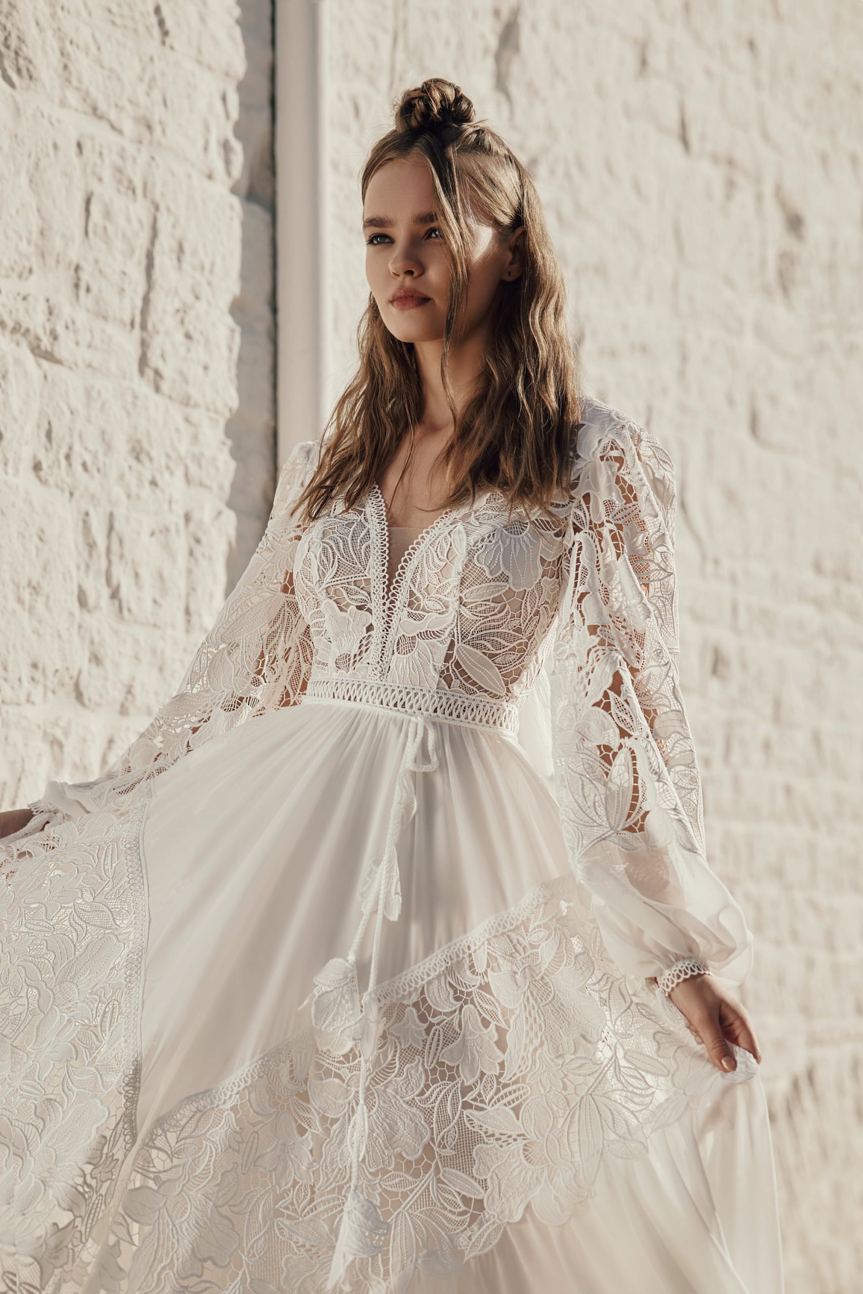 Le Jour de Notre Oui FREE SPIRIT robe de mariée bohème