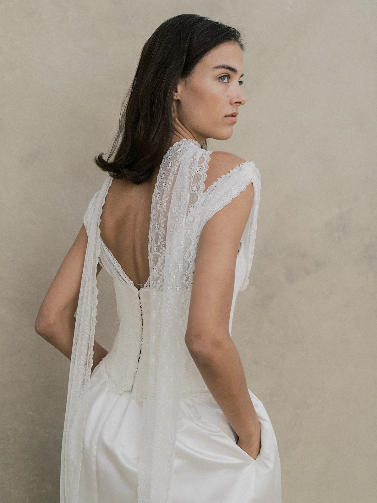 Rime Arodaky Bridal Caprice ensemble bustier jupe corset