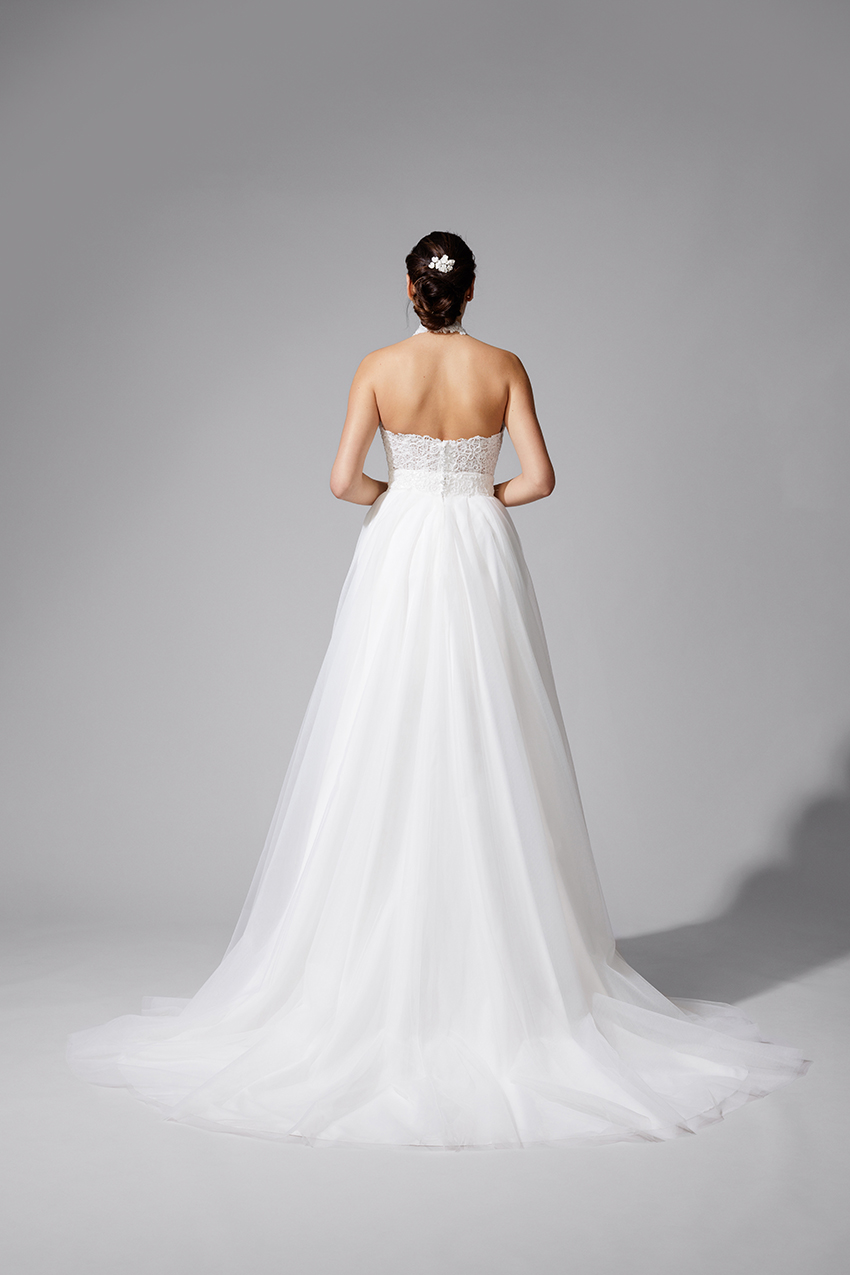 Le Jour de Notre Oui DIANA robe de mariée satin sirène