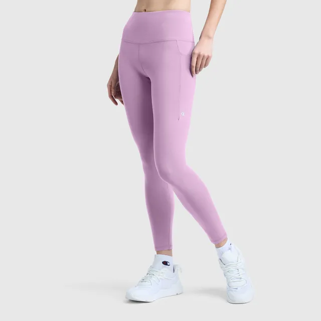 Champion Leggings C Logo legging violet Smoky Grape poches