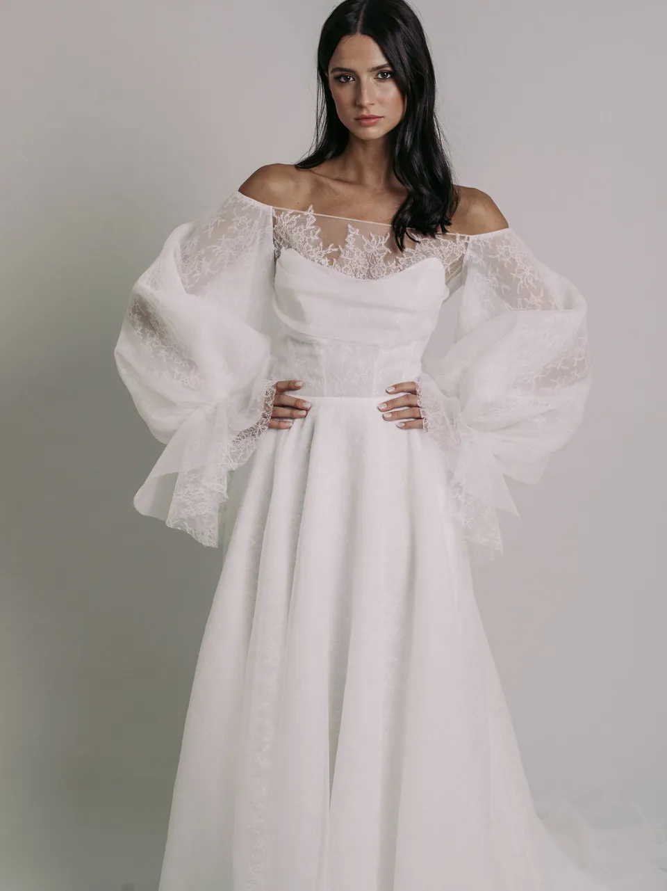 Rime Arodaky Bridal Satellite robe de mariée tulle