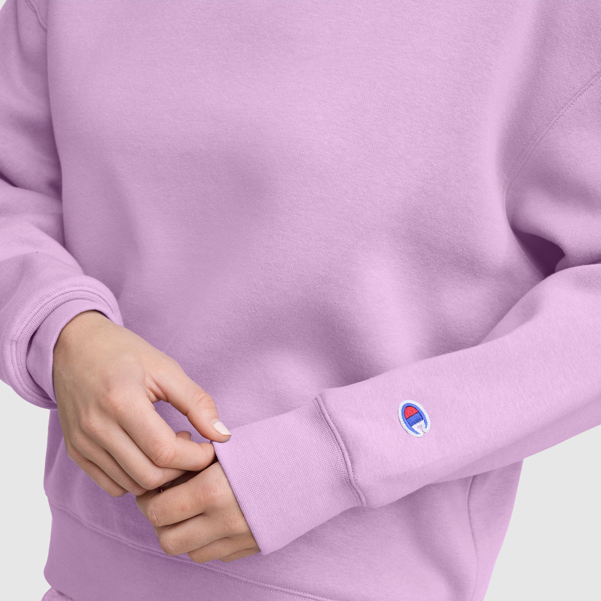 Champion Powerblend Crewneck Sweatshirt sweat femme Smoky Grape