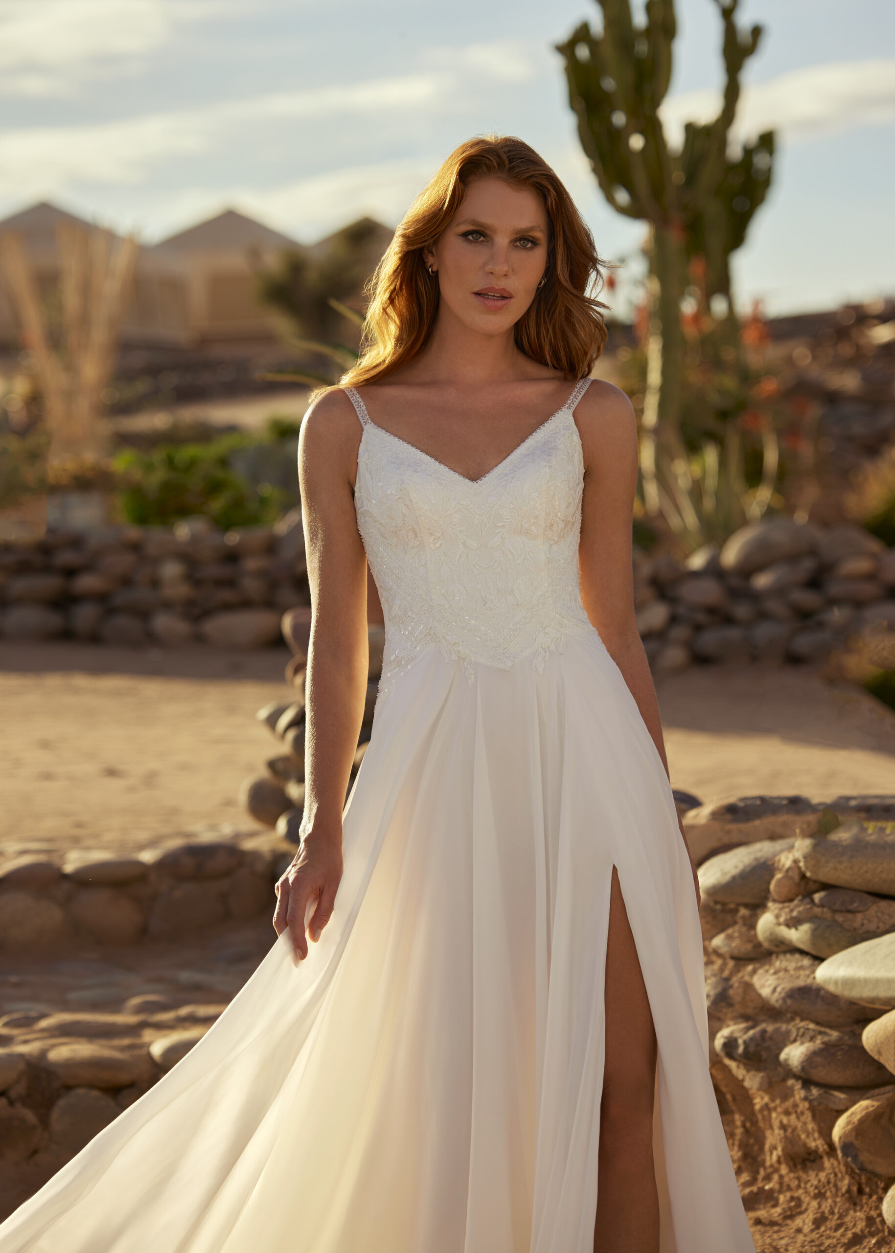 Hervé Paris Cherish Love Channa robe de mariée blanche