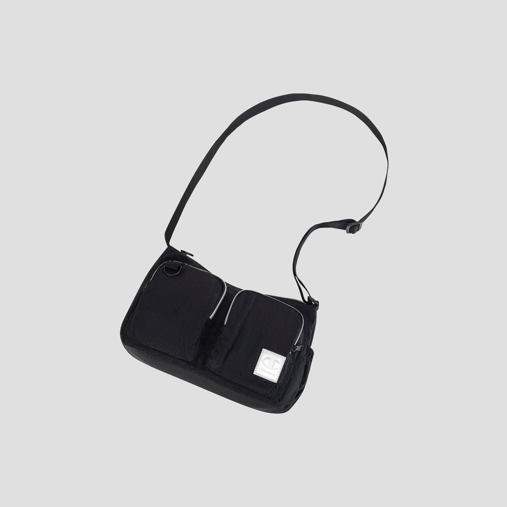 Champion Quartz Small Messenger Sacoche Noire Nylon Taille unique