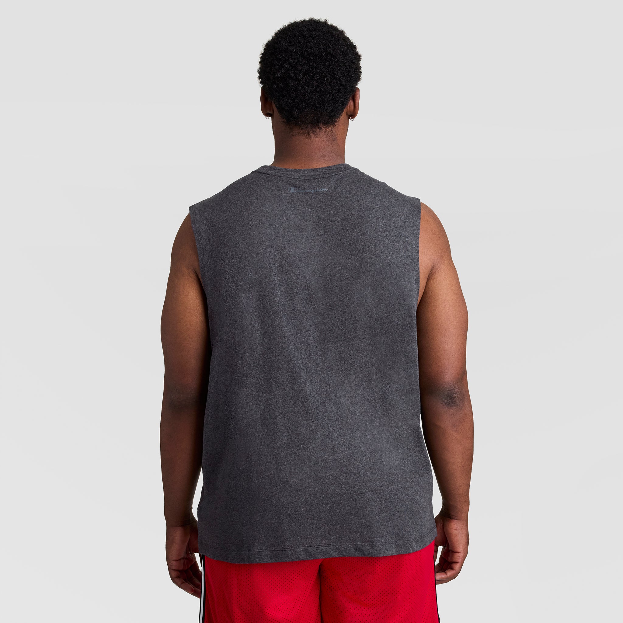 Champion Muscle Tank C Logo débardeur Granite Heather