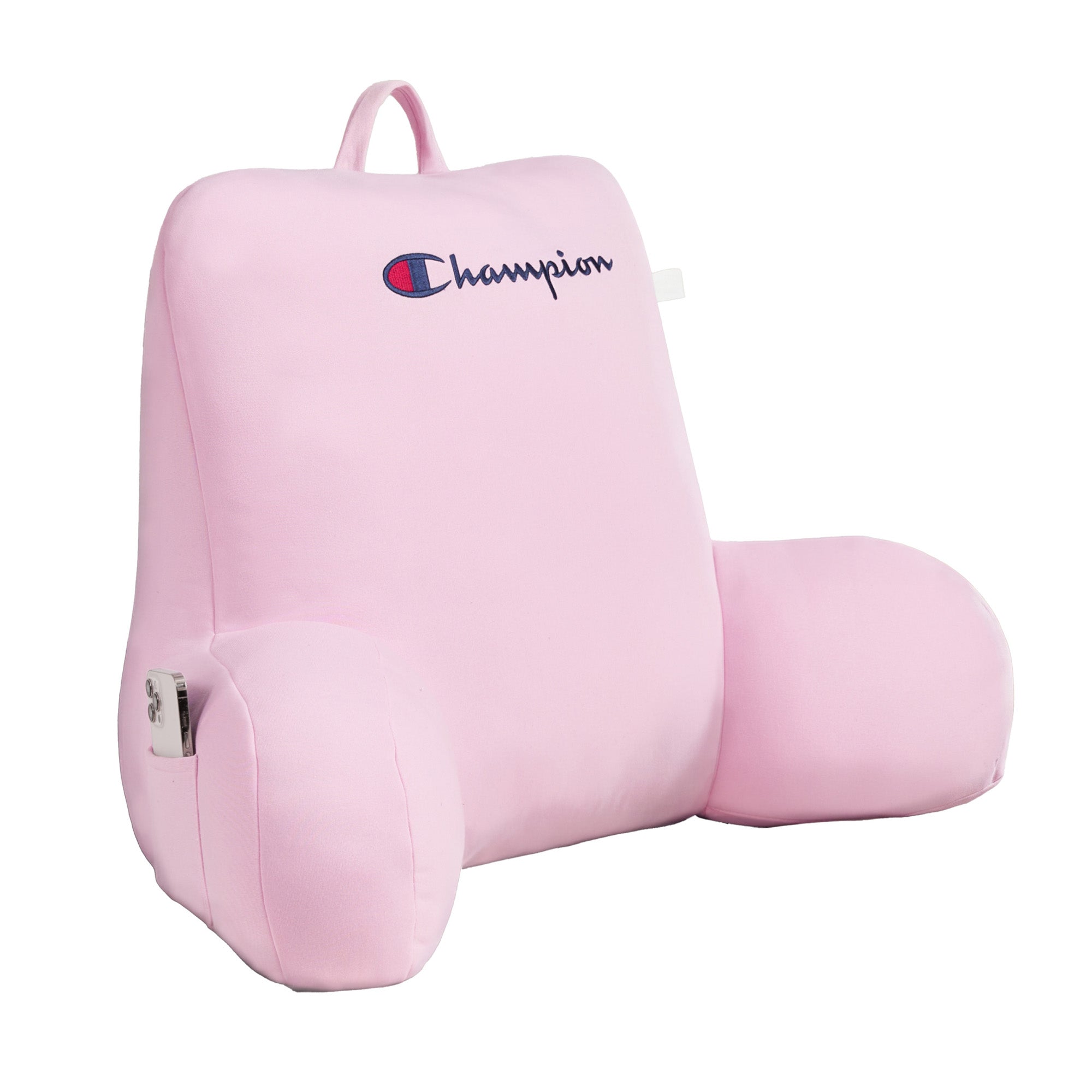 Champion Jersey coussin de lecture rose 34 pouces