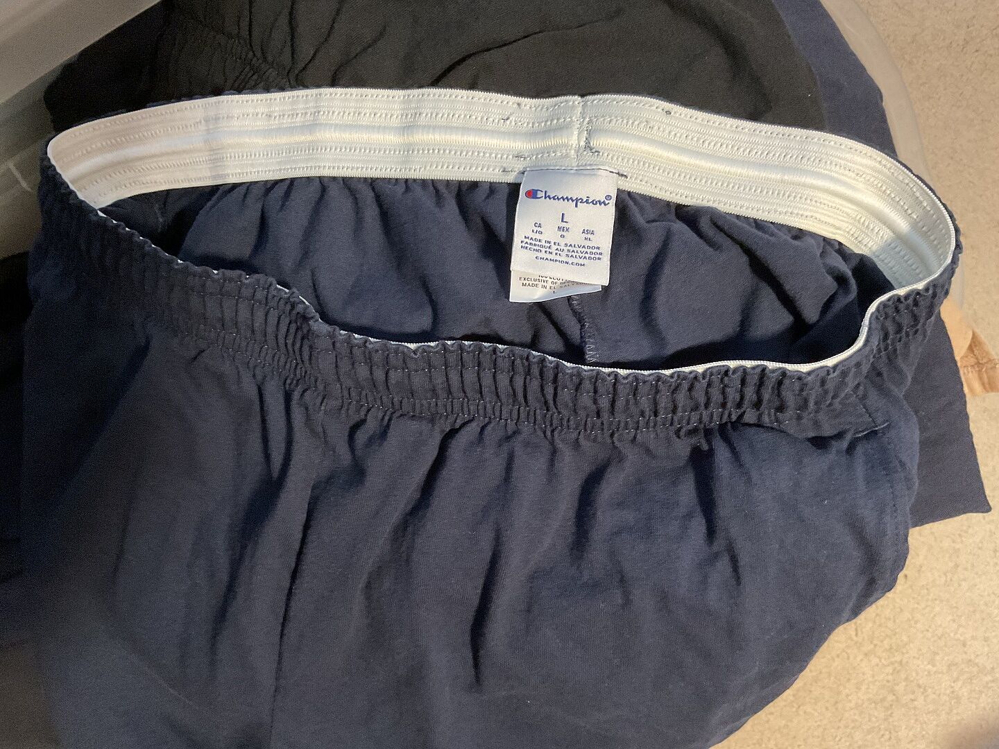 Champion Lightweight Lounge Pants jogging gris Granite Heather
