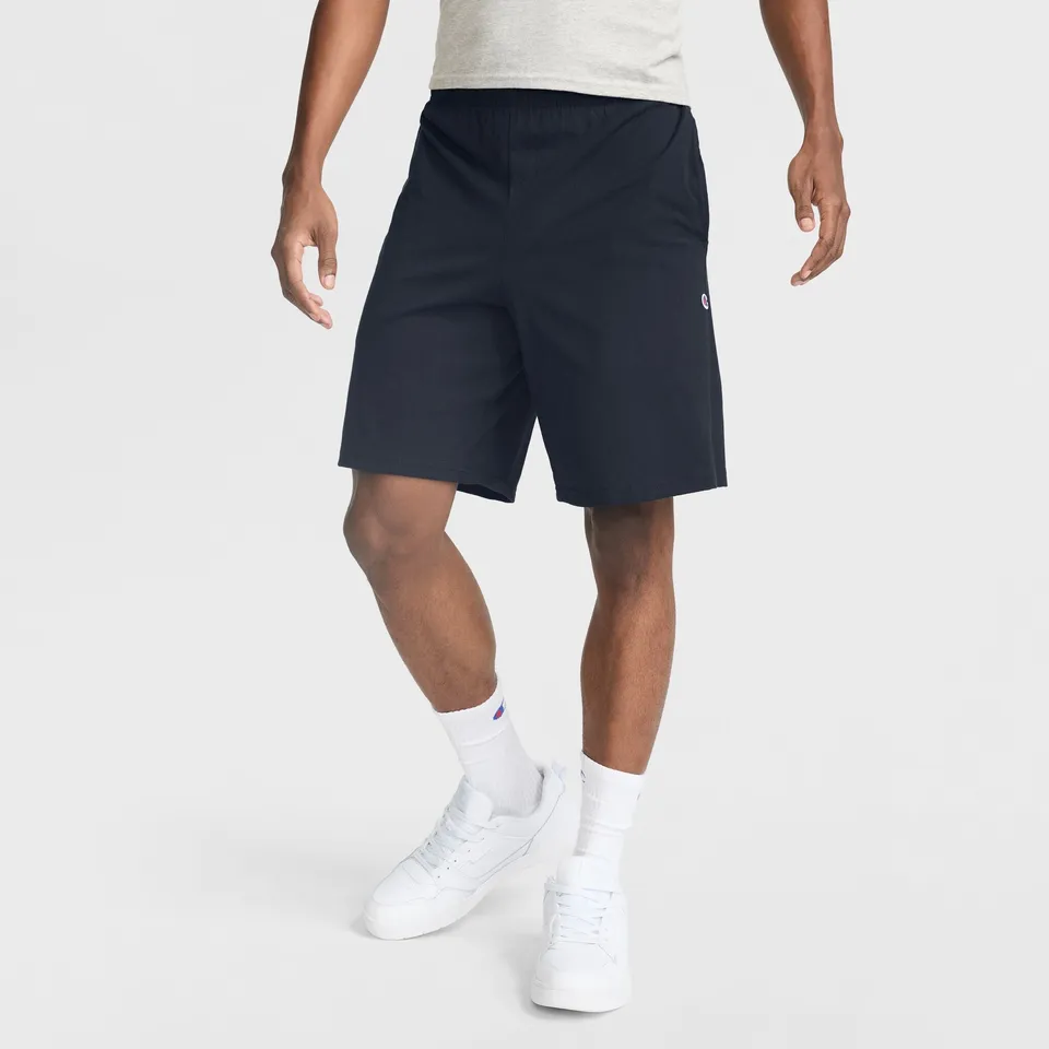 Champion 9" Short de détente Navy coton léger