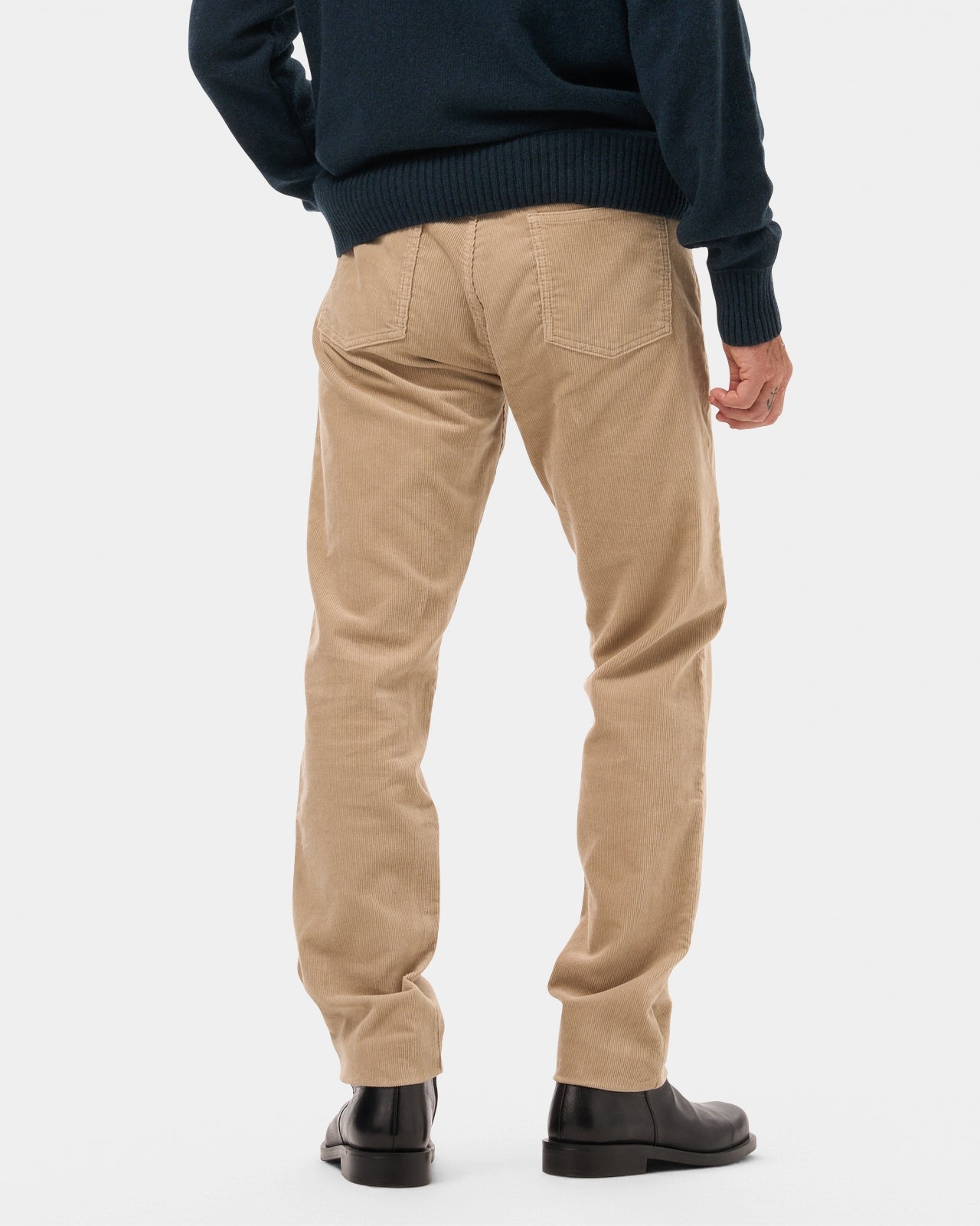 LAFAURIE Cassius pantalon beige pierre ajusté