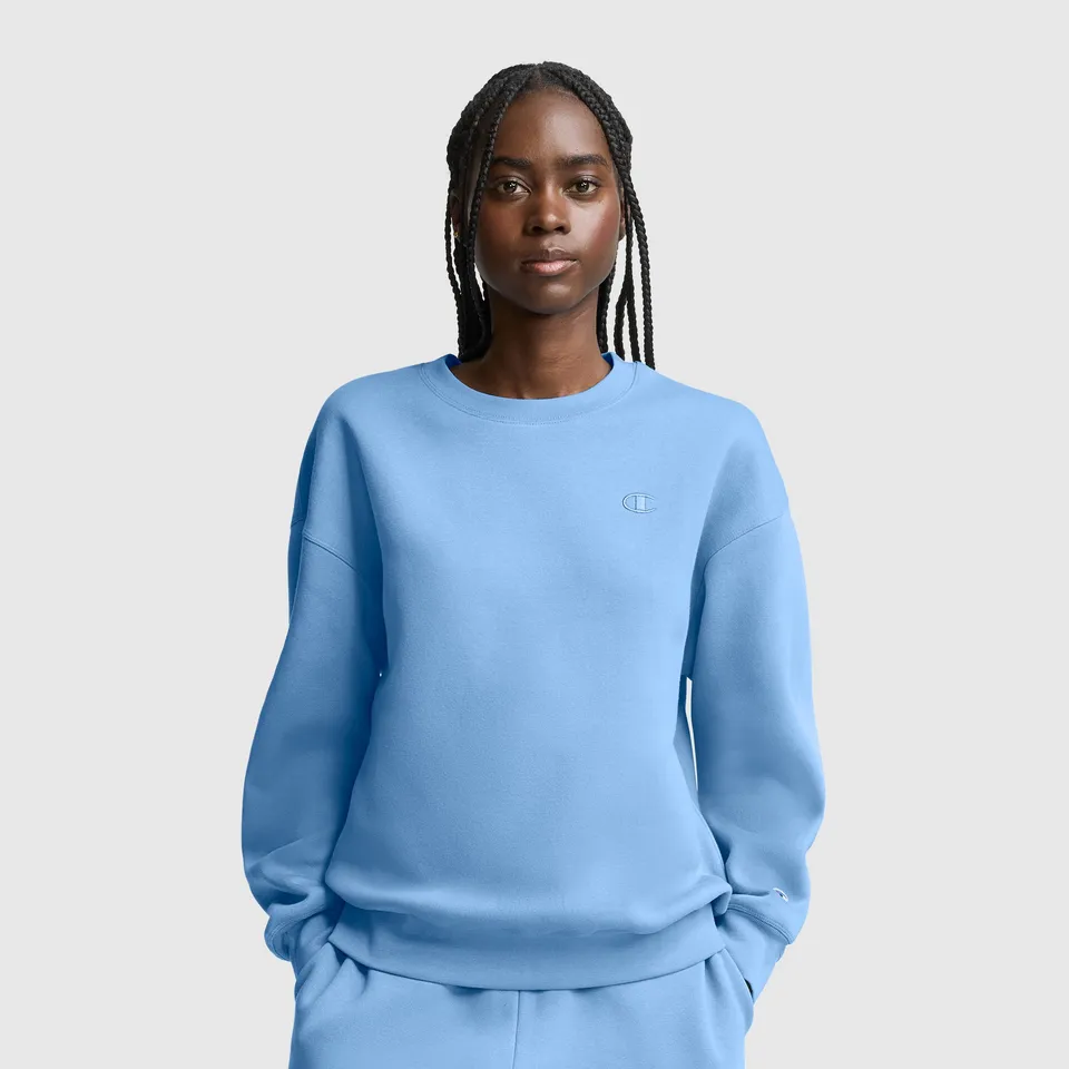 Champion Powerblend Crewneck sweat riviera petit C