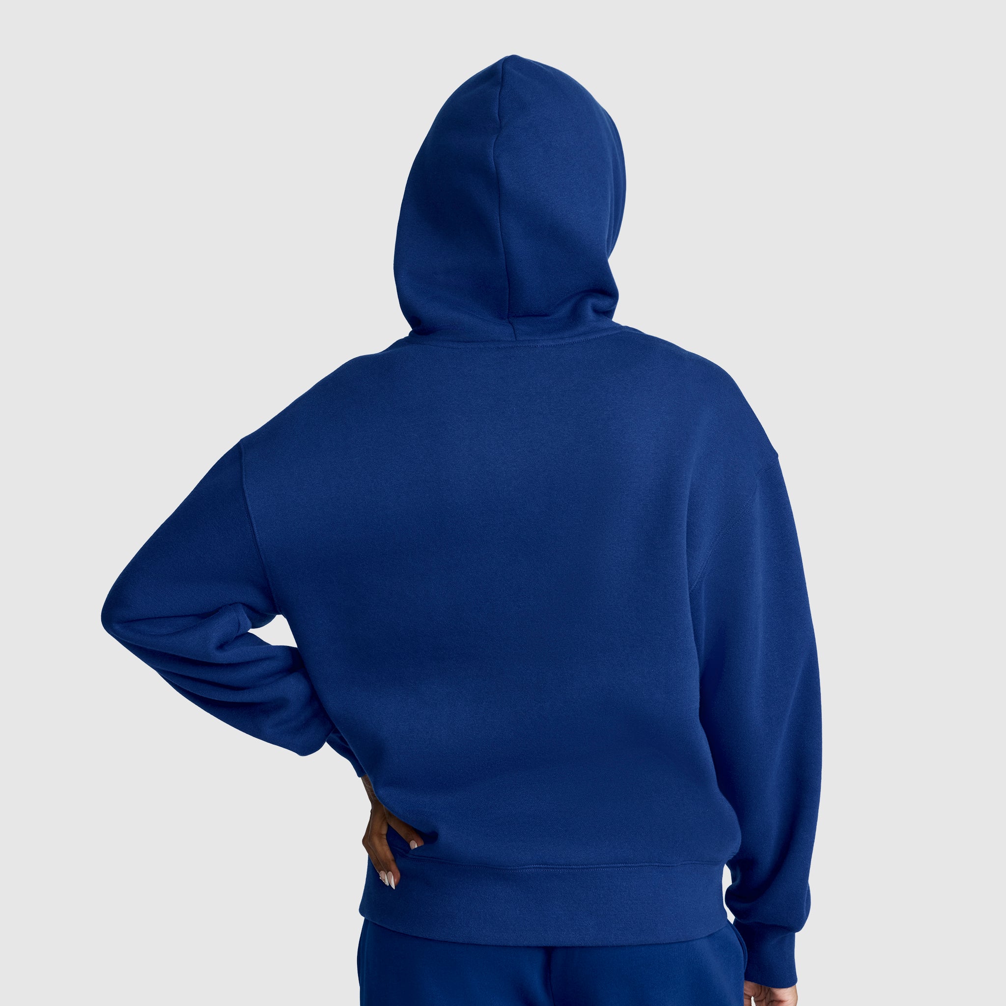 Champion Powerblend Relaxed Hoodie sweat Blue Depths