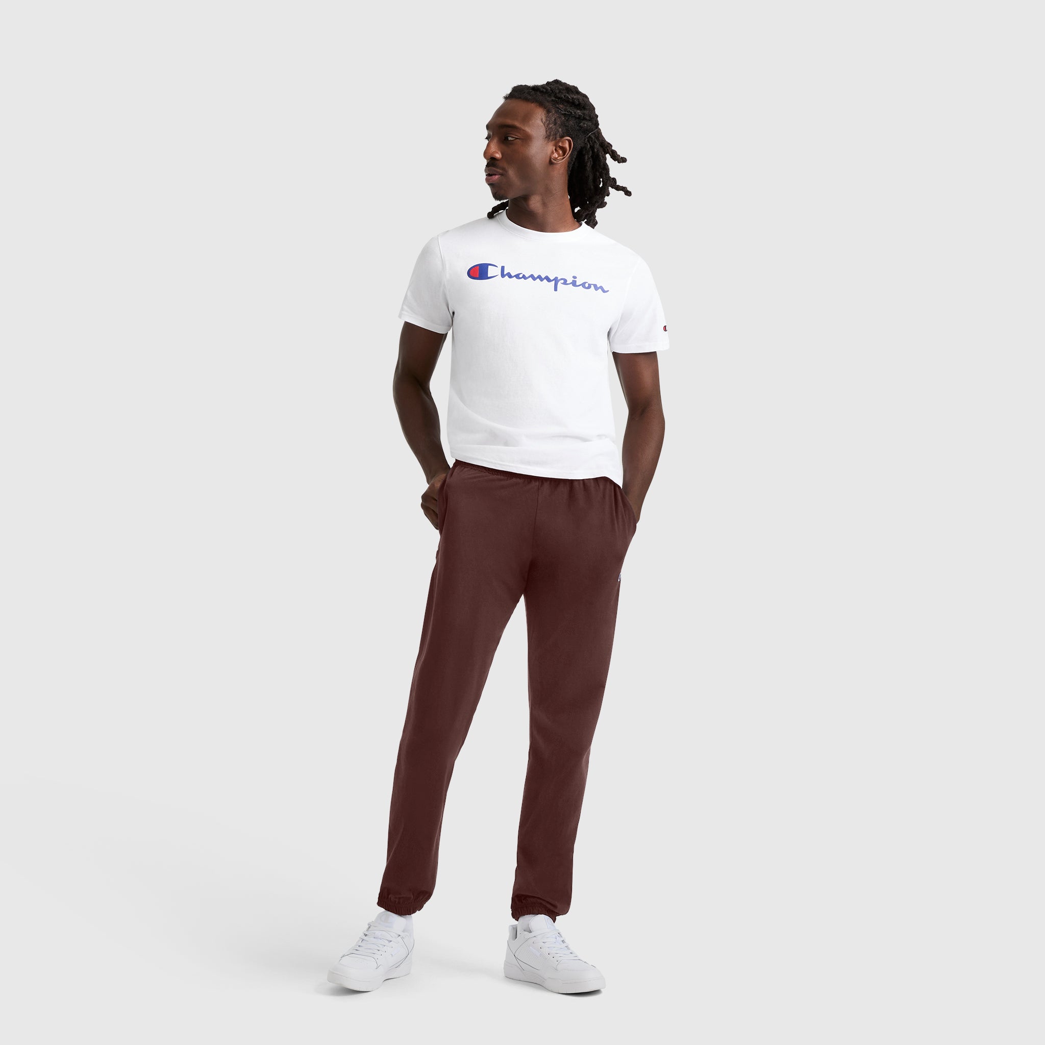 Champion Everyday Cotton Pant pantalon marron homme