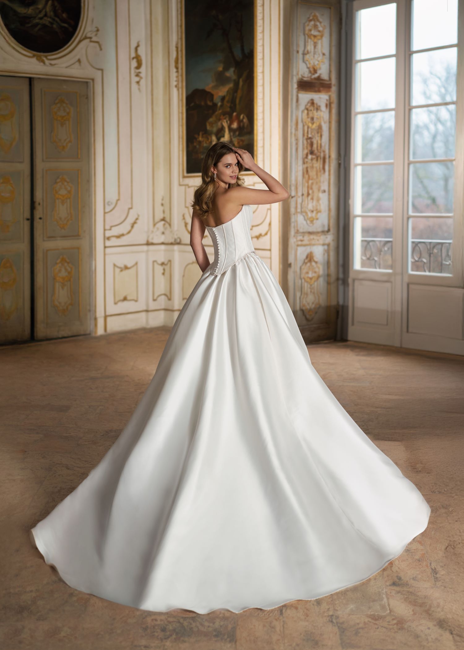 Hervé Paris Mix & Match Numa jupe de mariée blanche