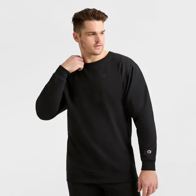 Champion Powerblend C Logo sweat noir grande taille