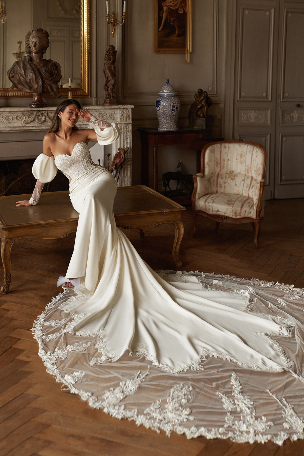 Le Jour de Notre Oui Charisma robe de mariée blanche