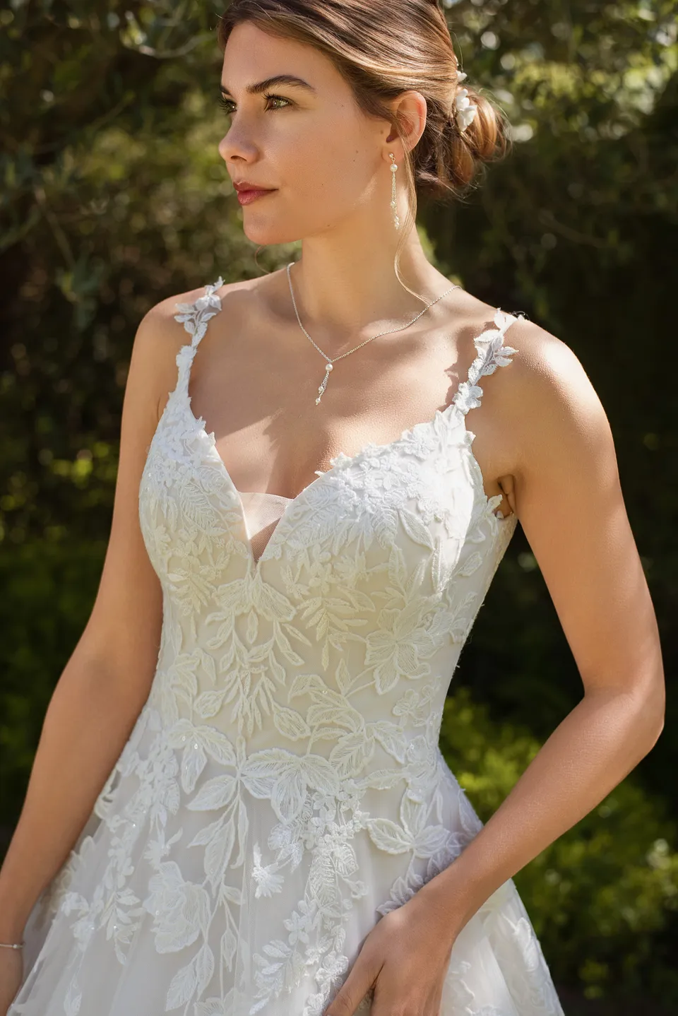 Le Jour de Notre Oui Impériale robe de mariée blanche mariage