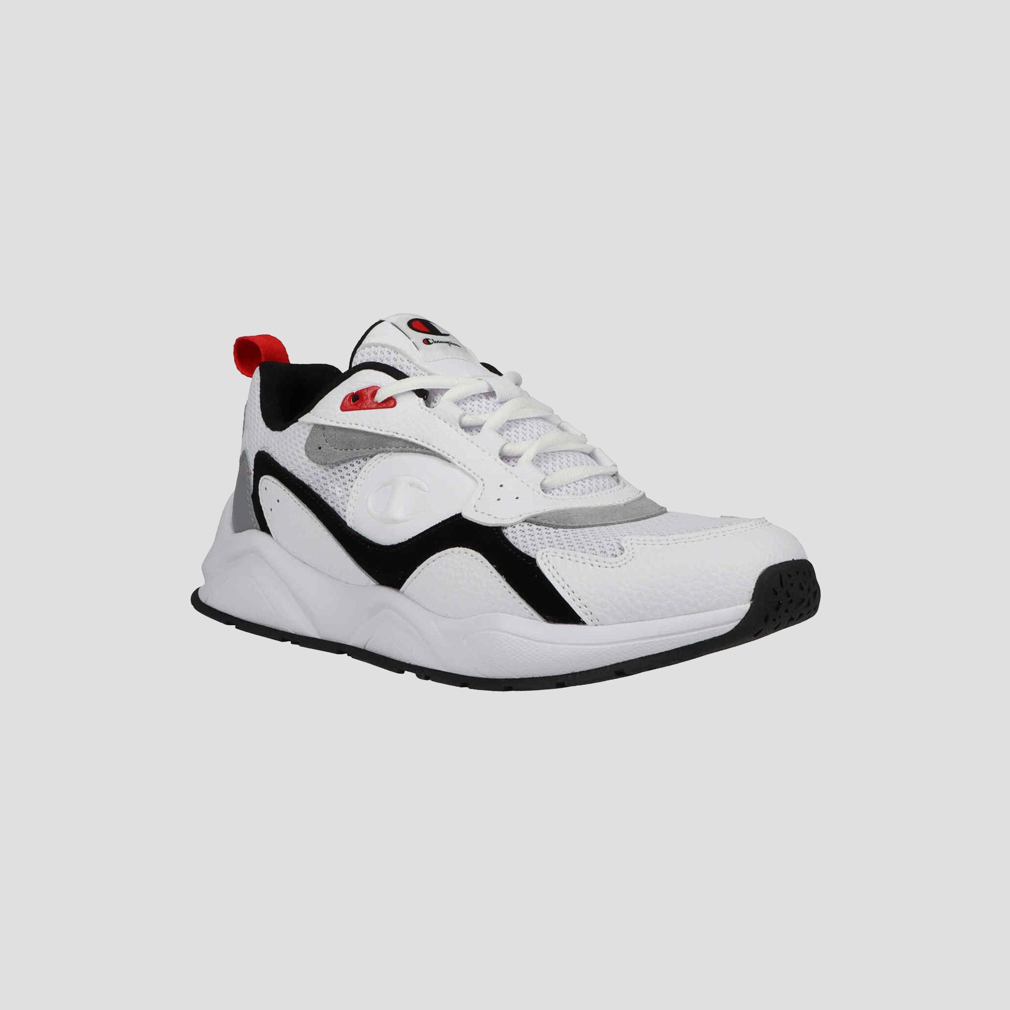 Champion 9318 Vale sneakers homme blanc/gris/noir cuir