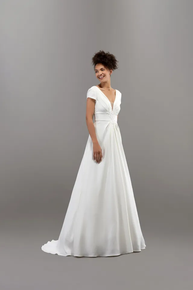 Le Jour de Notre Oui Robes de mariée FRAISE robe de mariée coupe princesse