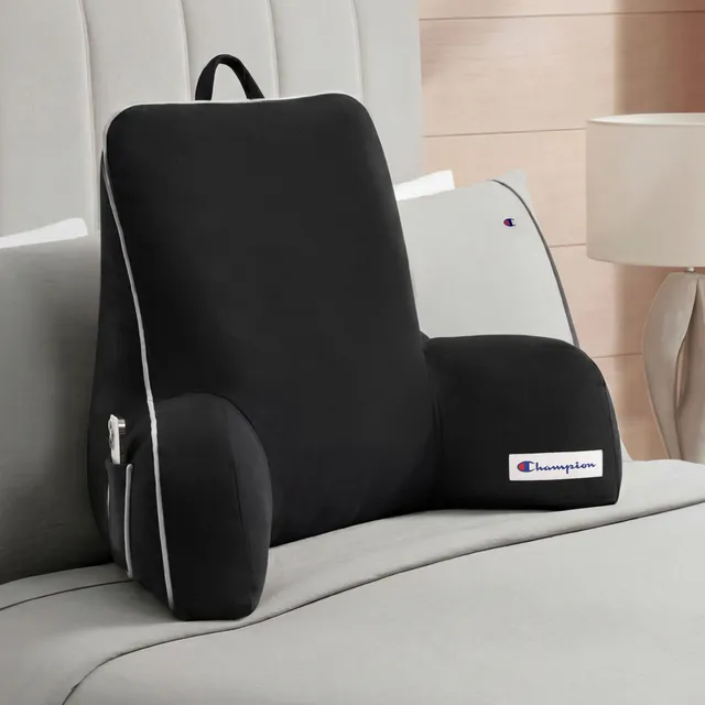 Champion Room Decor Backrest Pillow coussin lecture noir