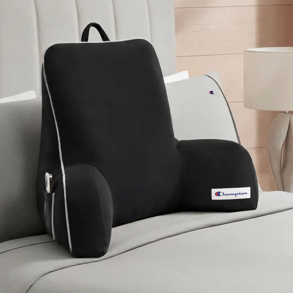 Champion Room Decor Backrest Pillow coussin lecture noir